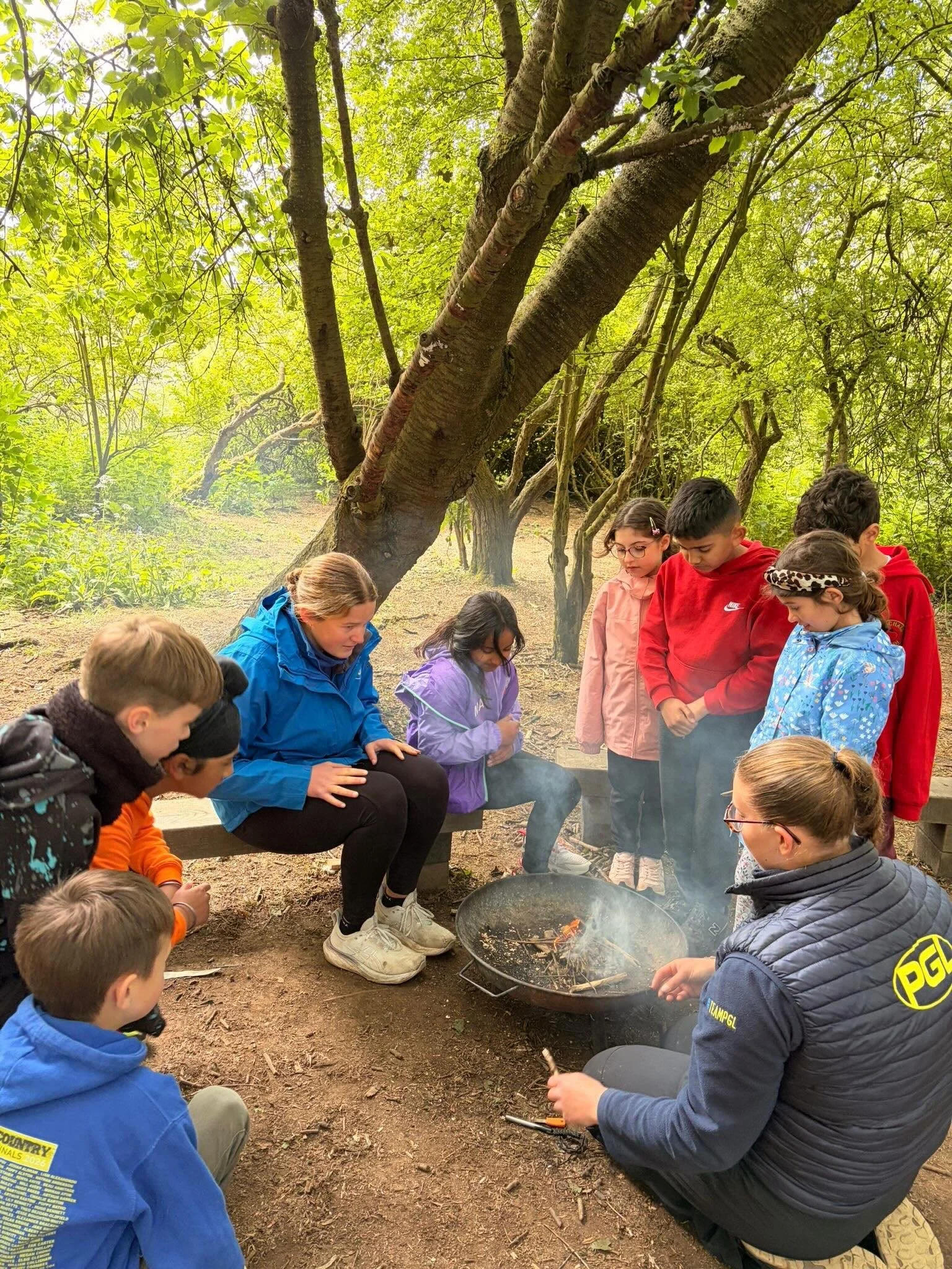 Meanwhile our Prep 4 class have been busy completing an extreme survival course!⛰️🔥🏕️ the toasted marshmallows were delicious!