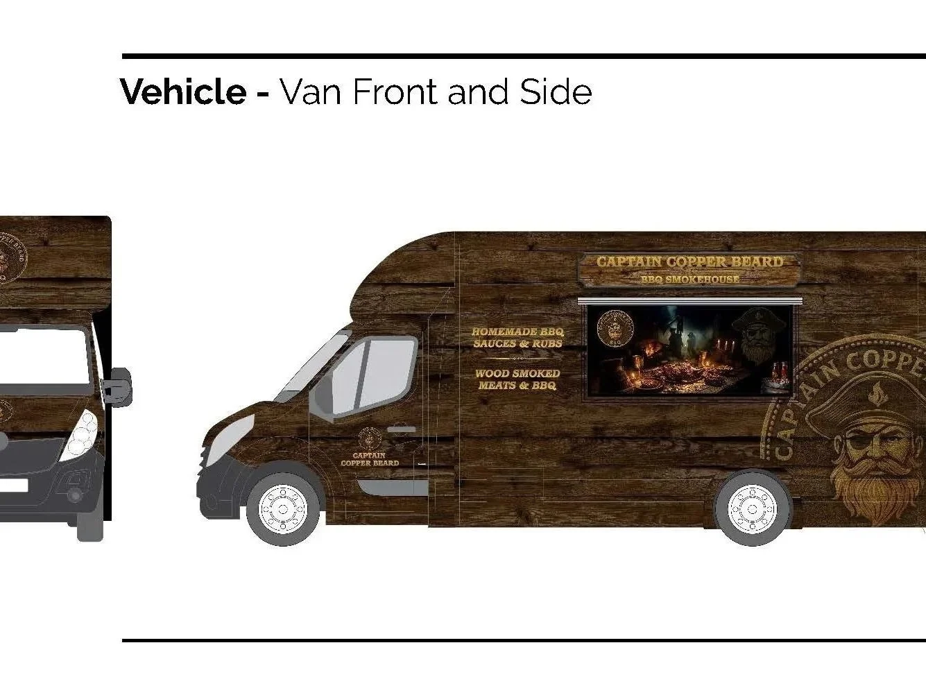 Vehicle artwork presentation