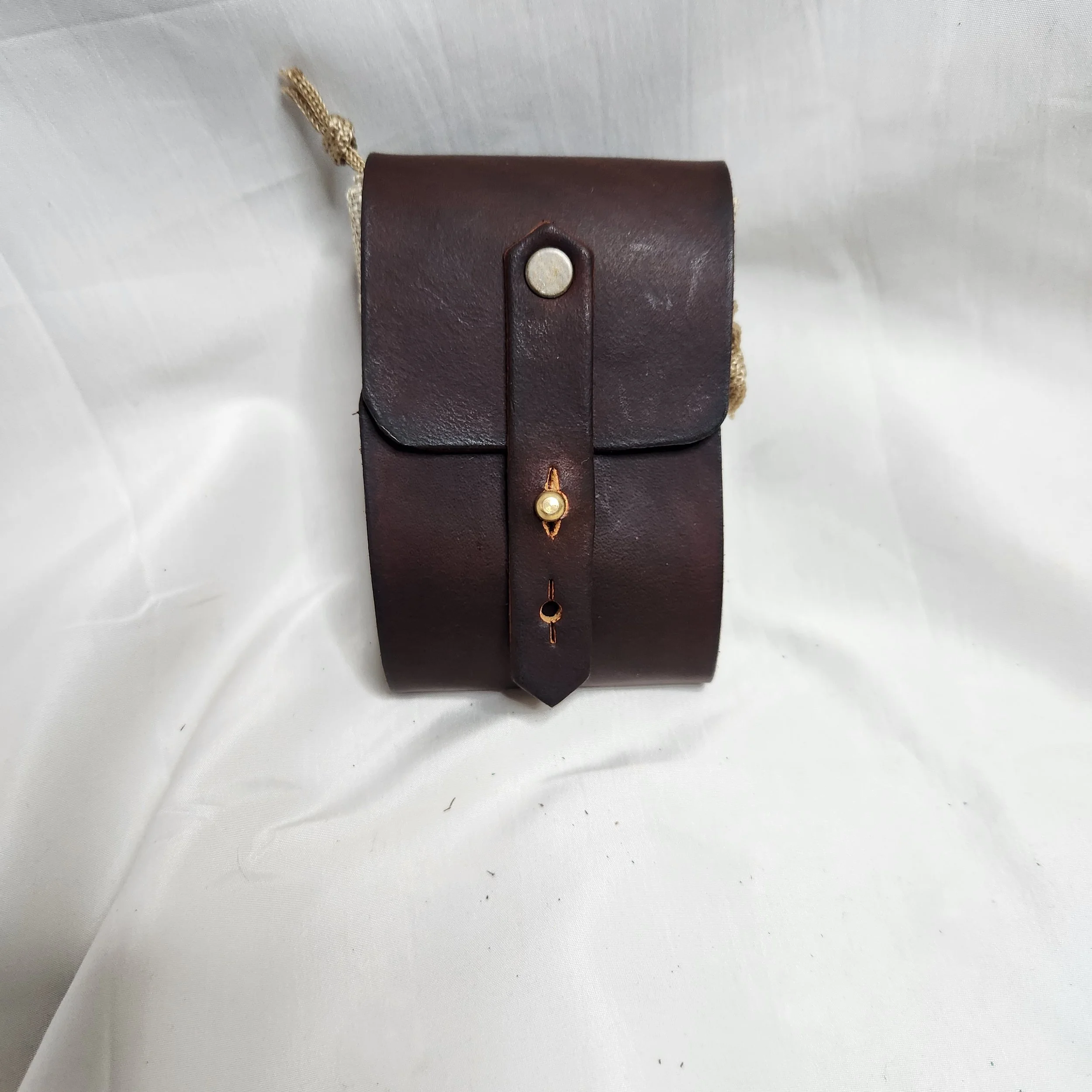 Forager’s Pouch | Folding Leather Belt Pouch | Handmade by Locke & Lode ...