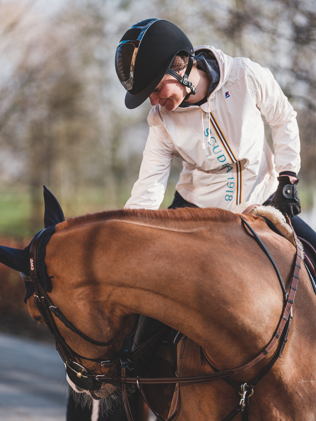 Voor het Italiaanse kledinglabel Scuderia 1918 deed commercieel, freelance fotograaf een lifestyle fotoreportage met werelds beste ruiters, Zoë Conter, Lorenzo De Luca en Daniel Deusser. 