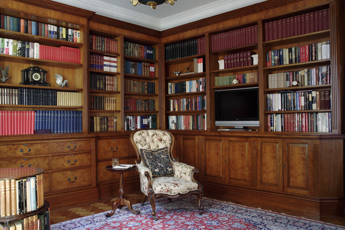 Holland Park Cabinet Makers, Bespoke Traditional Home Study