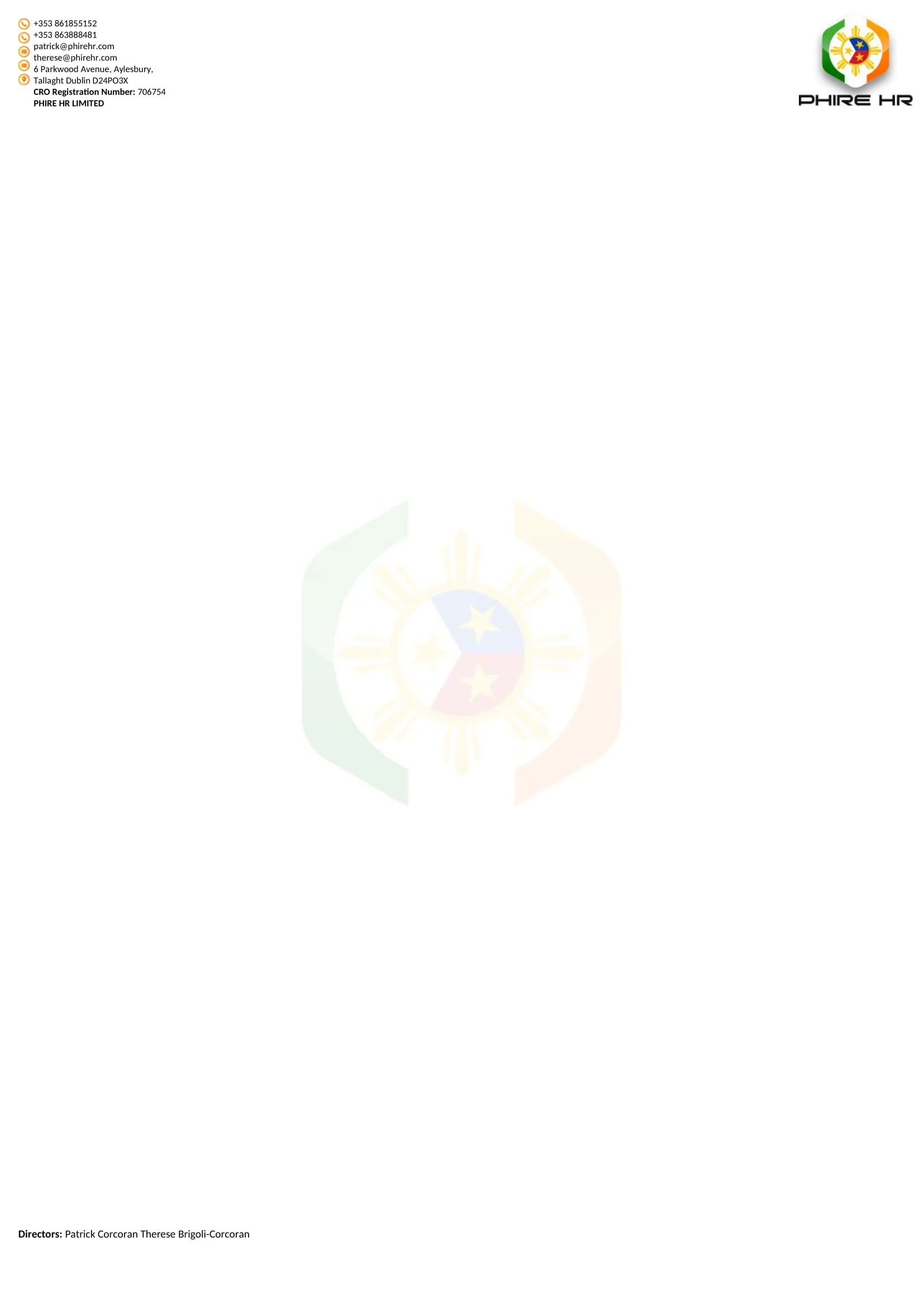 Bespoke Headed Paper or Letterhead Design Services in Ireland ...