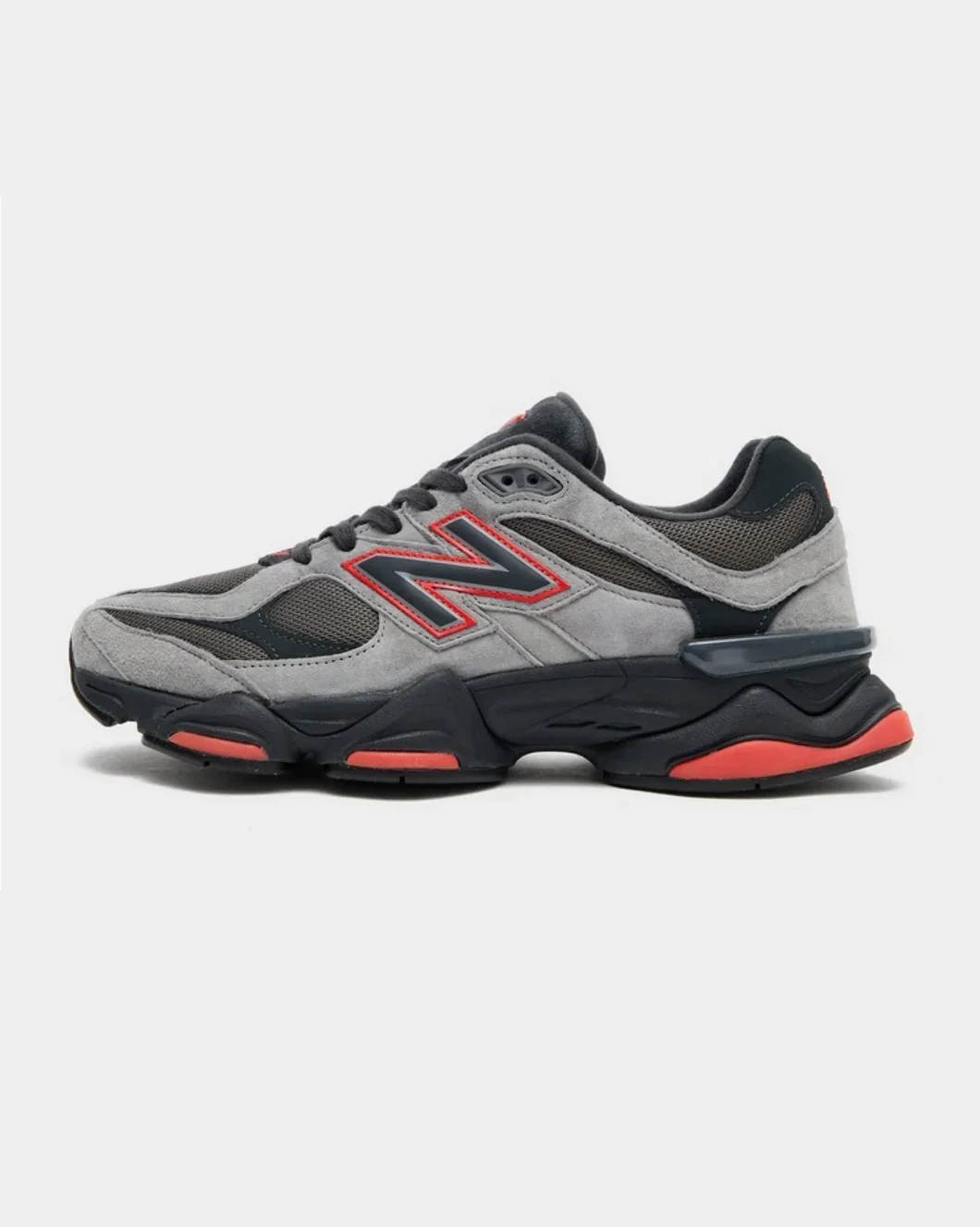 New Balance 9060 – Grey/Red/Black