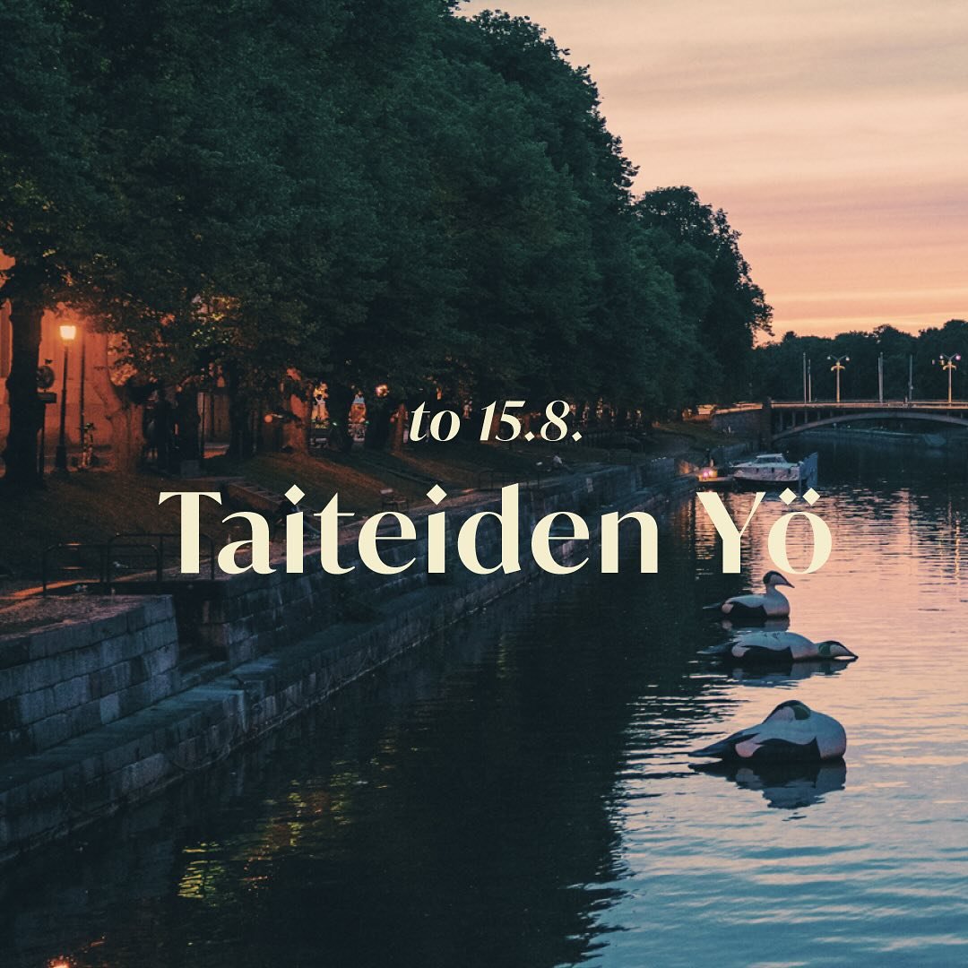 Turun Taiteiden y&ouml;t&auml; vietet&auml;&auml;n t&auml;m&auml;n viikon torstaina, 15. elokuuta! Terden kes&auml;illassa juhlitaan siis musiikkia: livekeikalla n&auml;hd&auml;&auml;n turkulainen rap-yhtye Ritarikunta klo 18. T&auml;st&auml; iltaa j