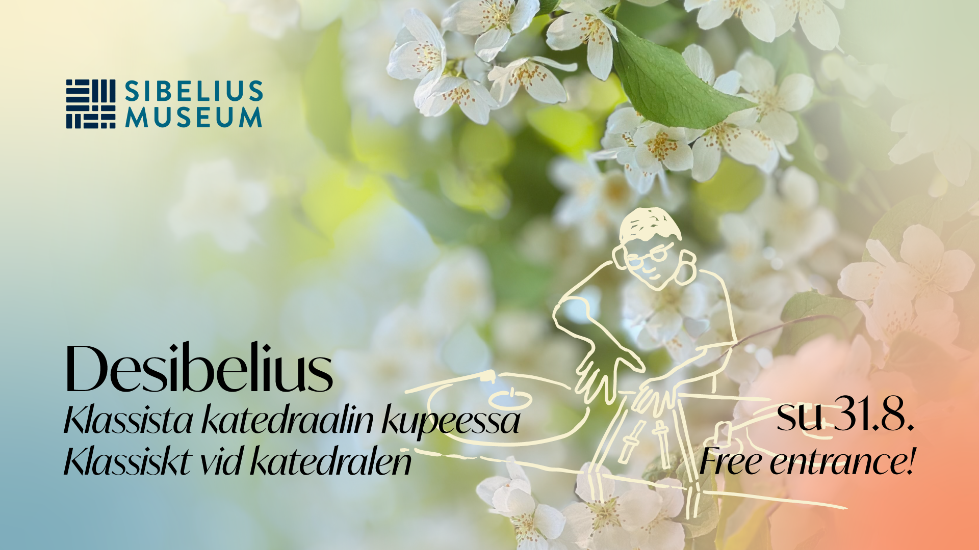 Desibelius - klassista katedraalin kupeessa