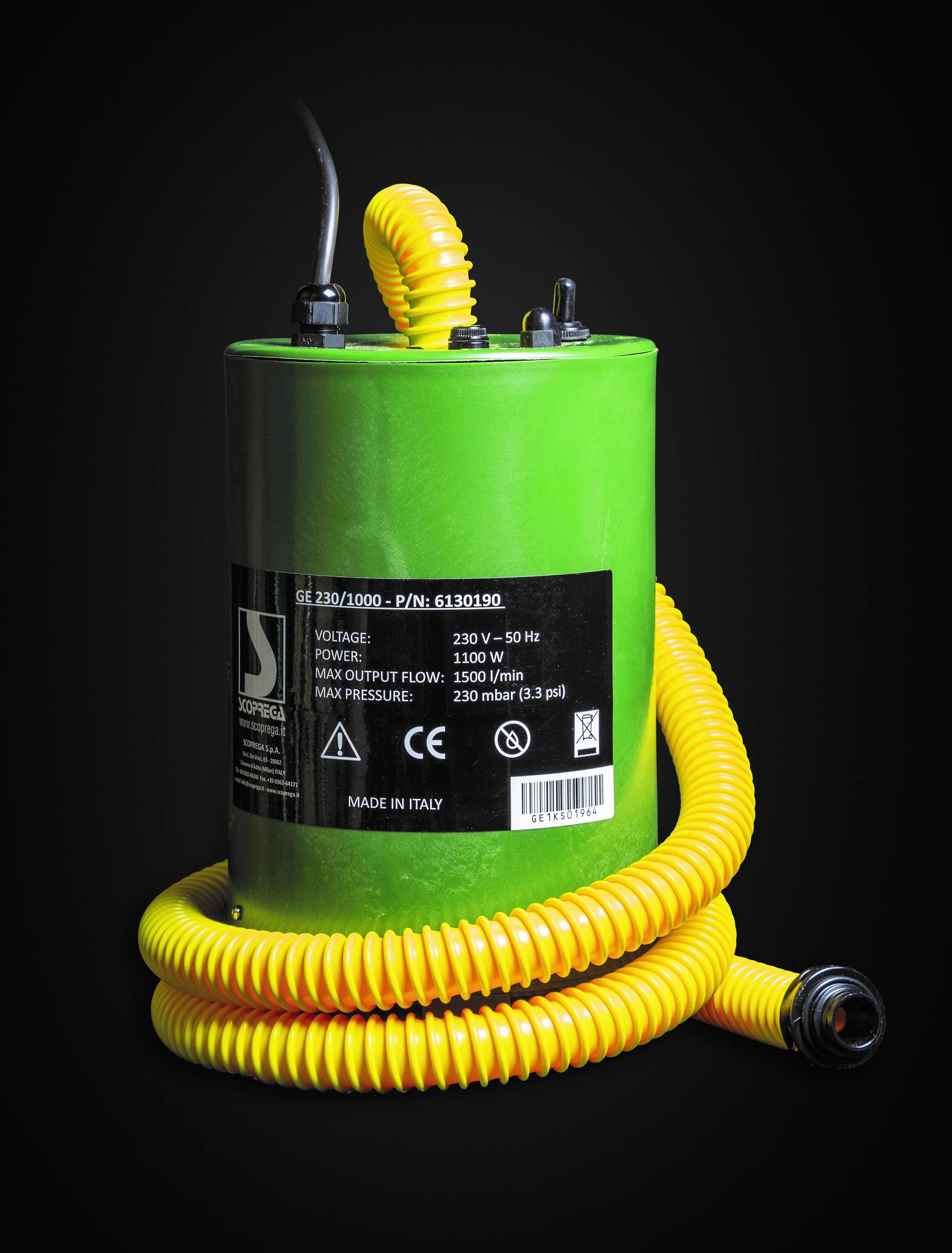 BRAVO 1000 ELECTRIC INFLATOR
