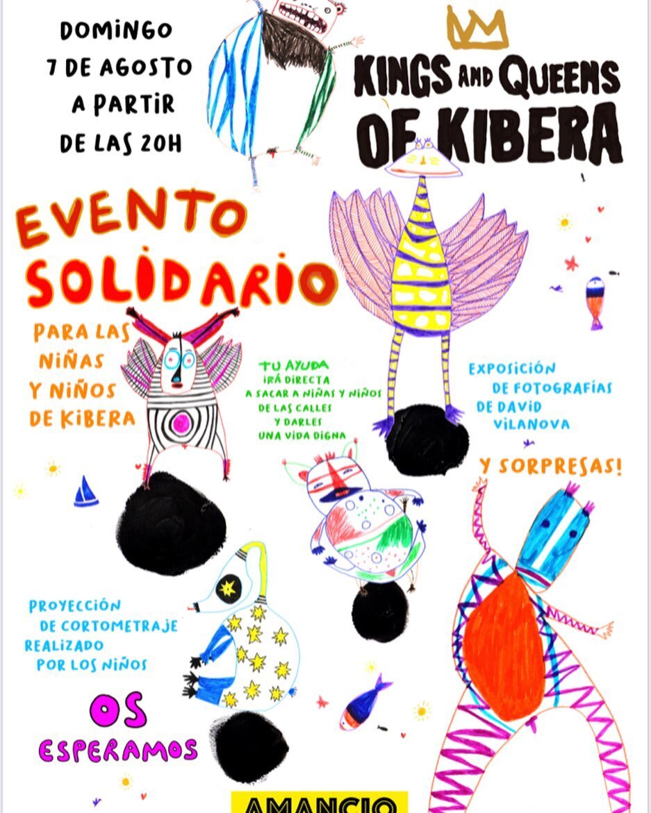 Este domingo os esperamos en el AMANCIO para ayudar a las ni&ntilde;as y ni&ntilde;os de nuestra peque&ntilde;a casa de acogida de Kibera!!