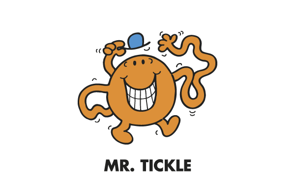 Mr. Tickle cartoon licensing for advertising