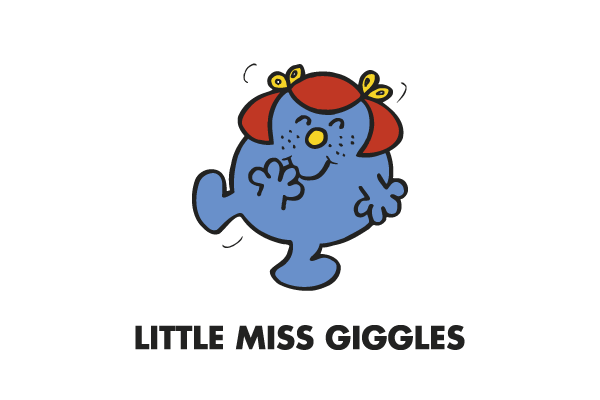 Little Miss Giggles cartoon licensing for advertising