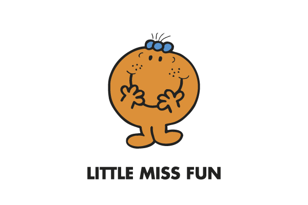 Little Miss Fun cartoon licensing for advertising