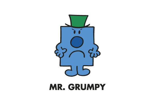 Mr. Grumpy cartoon licensing for advertising