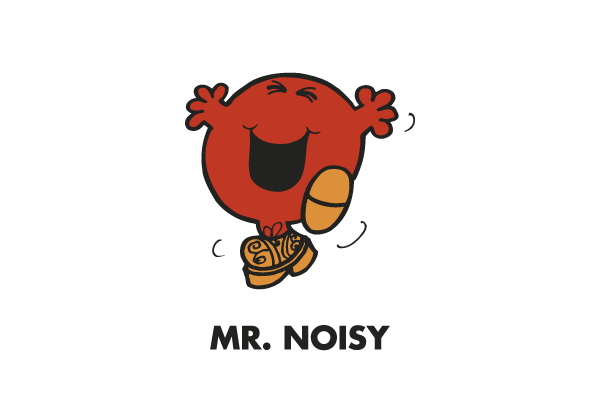 Mr. Noisy cartoon licensing for advertising