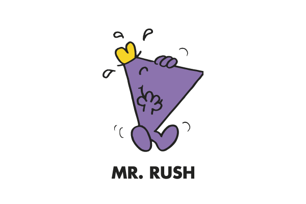 Mr. Rush cartoon licensing for advertising