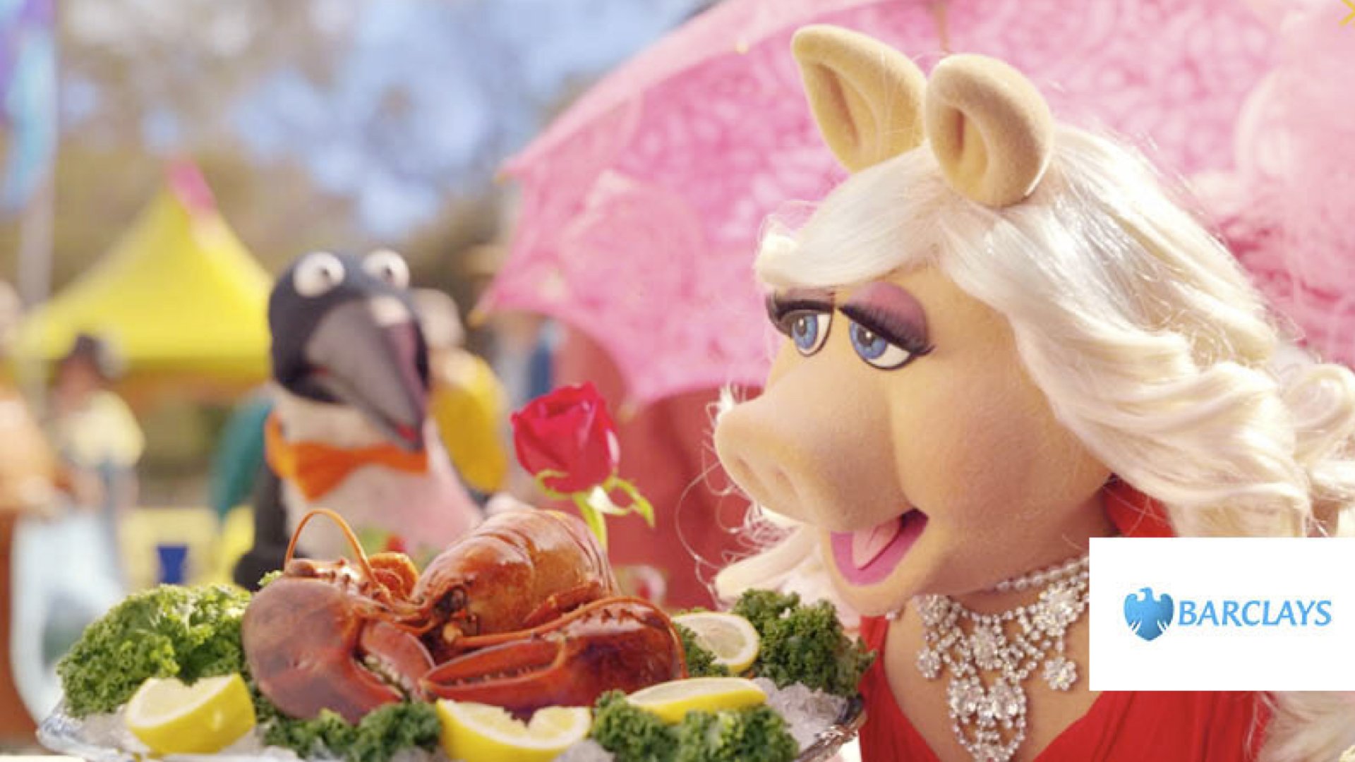 The MUPPETS AND BARCLAYCARD