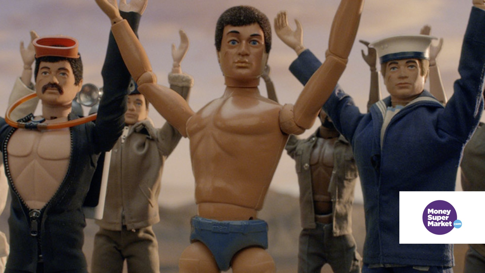 ACTION MAN AND MONEYSUPERMARKET