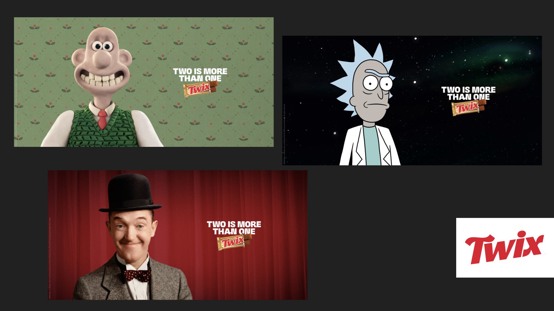 TWIX LAUNCHES OOH CAMPAIGN CELEBRATING ICONIC DUOS