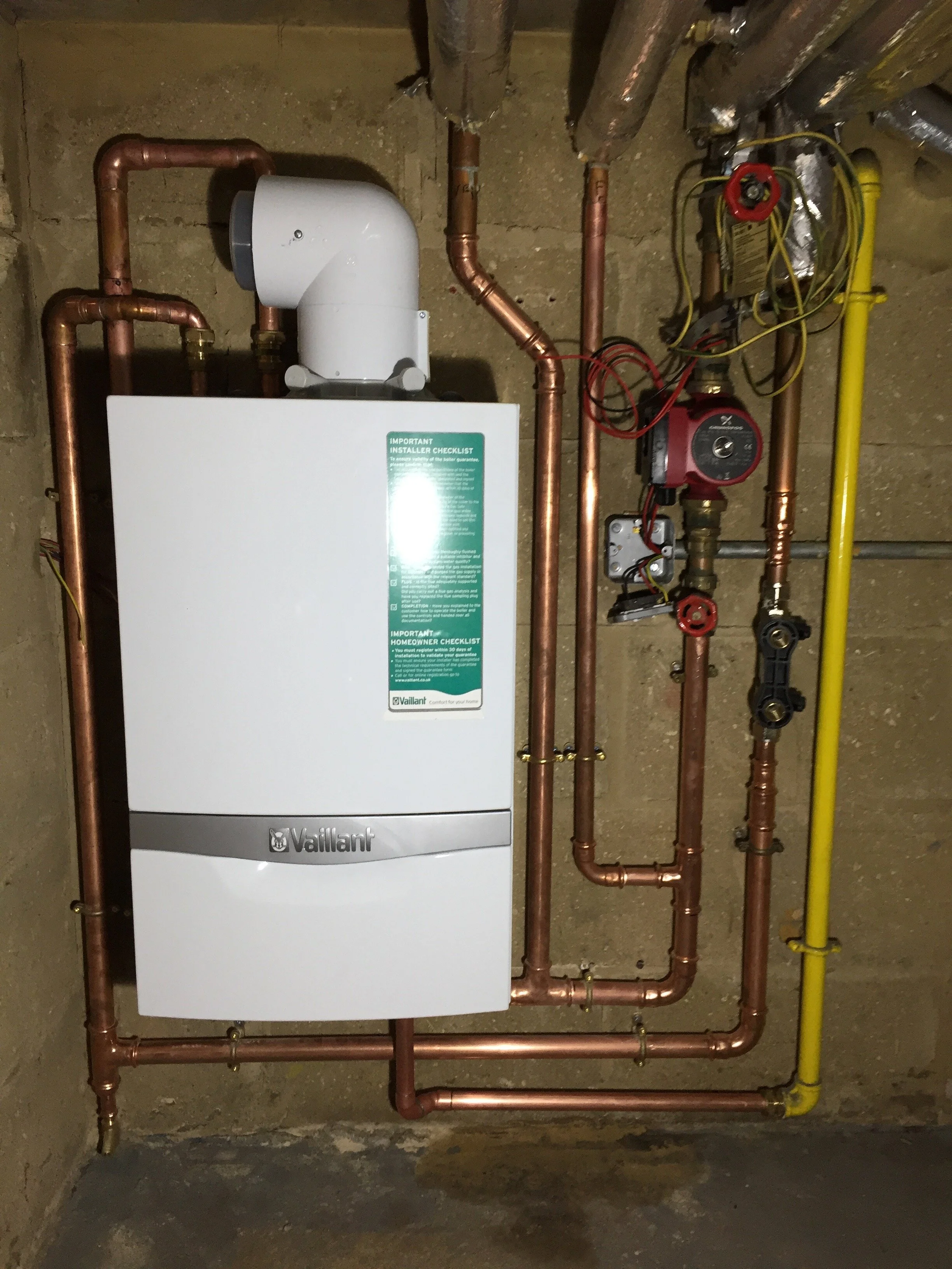 Warehouse boiler replacement 