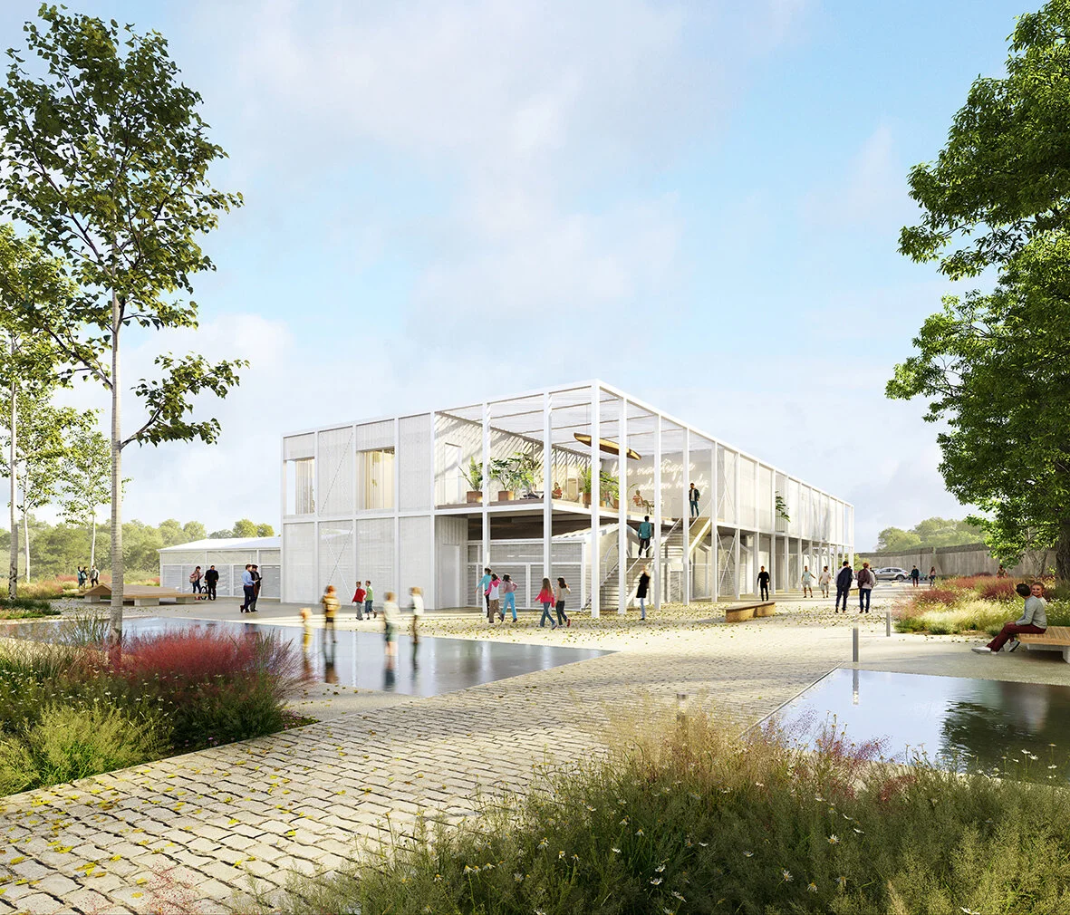  Base Nautique Adrien Hardy  Extension-Réhabilitation Beaucaire (30)