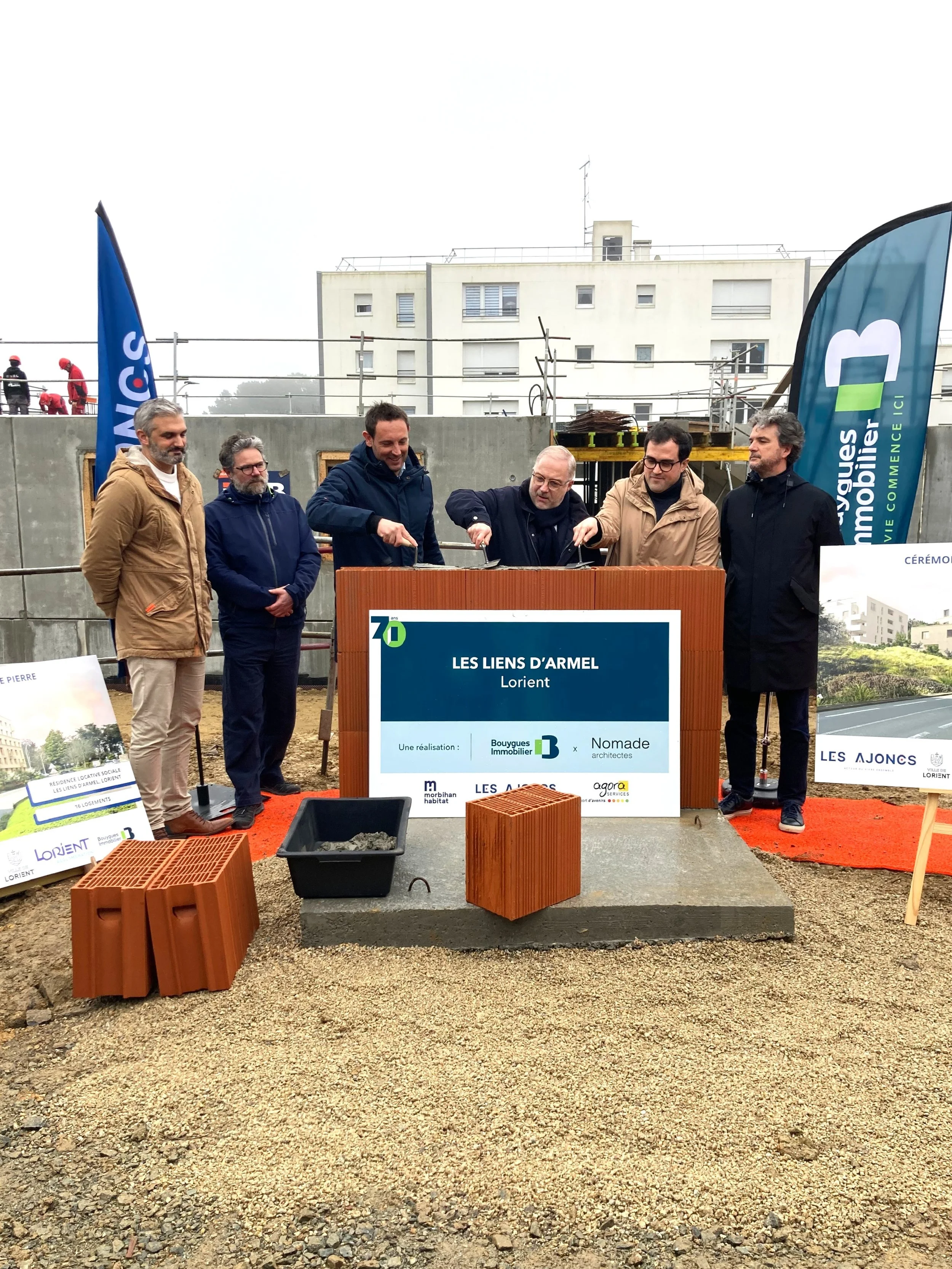 Lorient : Lancement officiel du chantier « Les Liens d’Armel »
