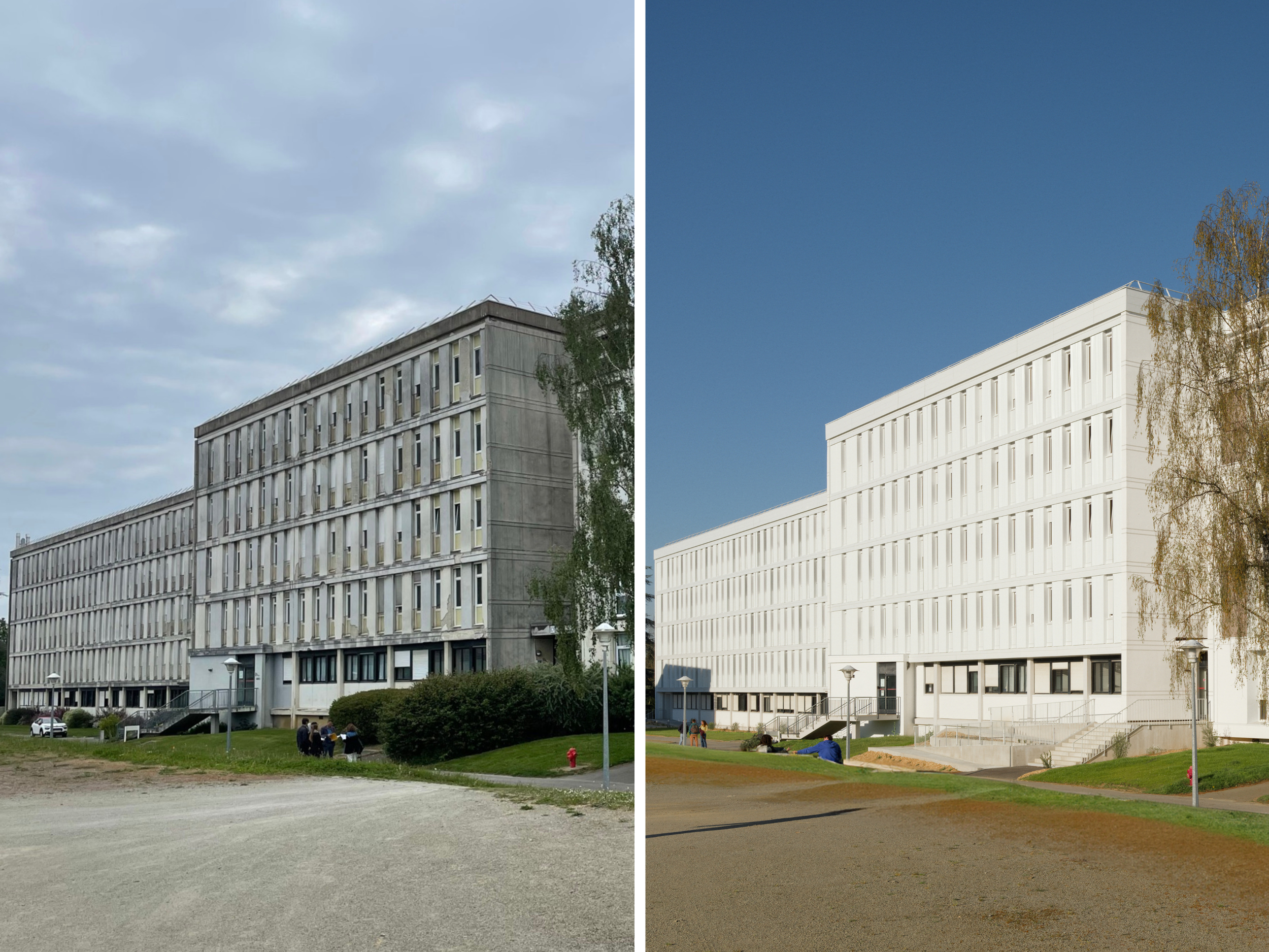 📸 Avant / Après : la métamorphose du Lycée Chateaubriand à Rennes