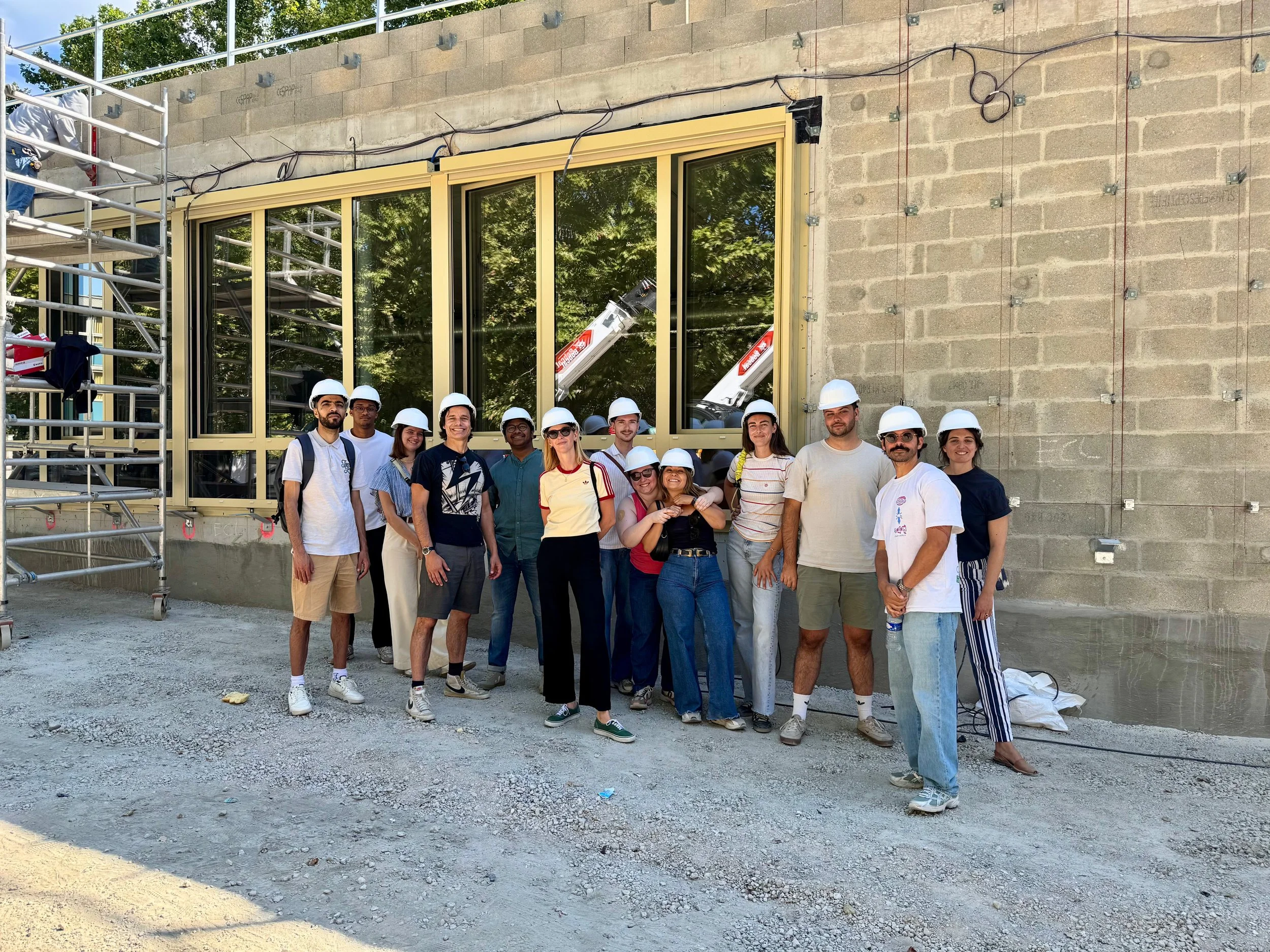 Retour sur deux visites de chantier en Île-de-France