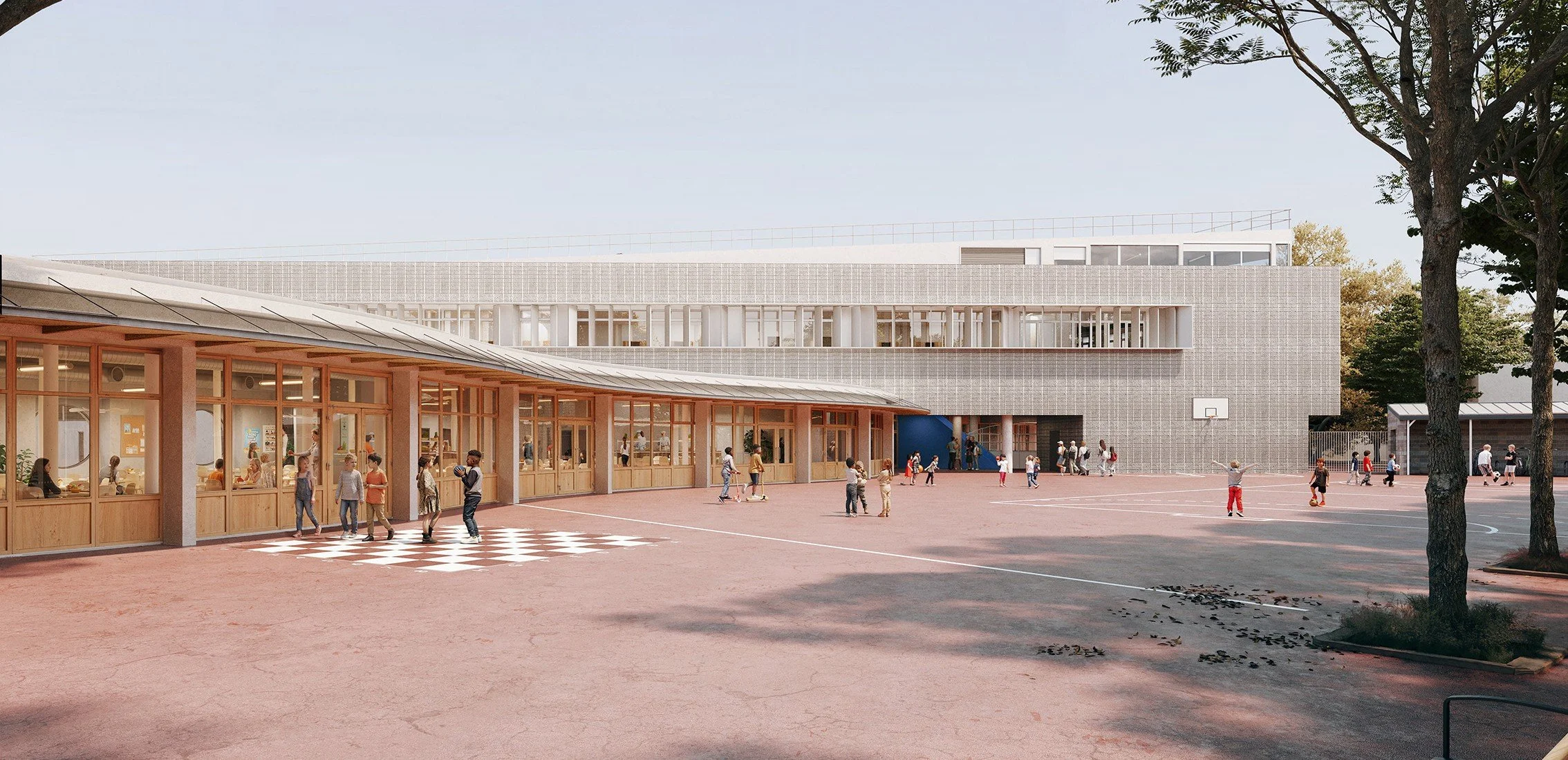[Lauréat] Groupe scolaire Les Antes à Rungis (94)