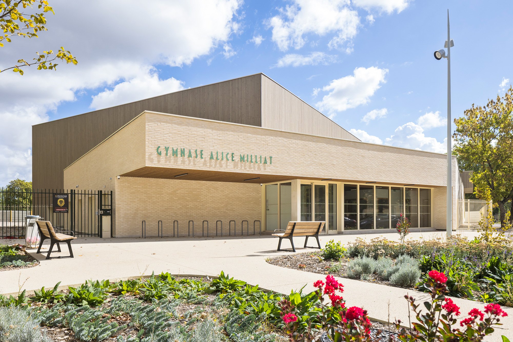 Le gymnase Alice-Milliat livré à Nanterre