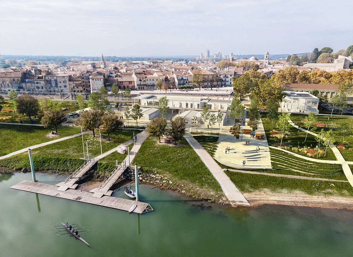  Base Nautique Adrien Hardy  Extension-Réhabilitation Beaucaire (30)