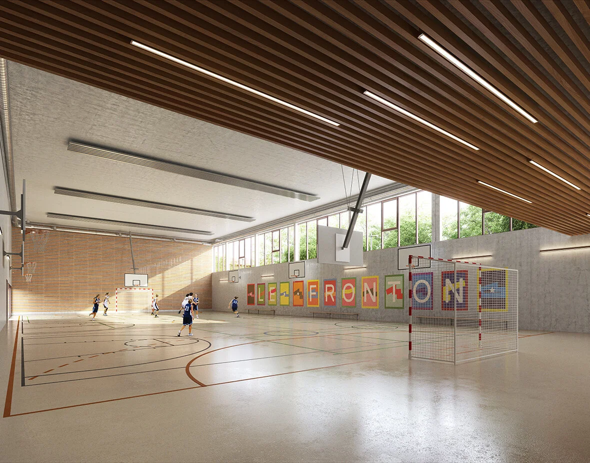  Le Fronton  Gymnase Saint-Ouen-sur-Seine (93)