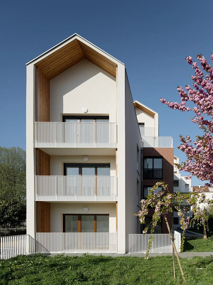 <strong>Nouveau quartier, </strong><br>Construction,<br>Jouy-le-Moutier (95)