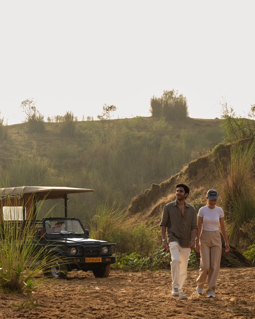 At @AlilaFortBishangarh, part of the @AlilaHotels collection, the experience of place extends well beyond the fort&rsquo;s historic walls. 

Mornings lead into the surrounding landscape of the Aravalli Hills, where quiet paths, open fields, and centu