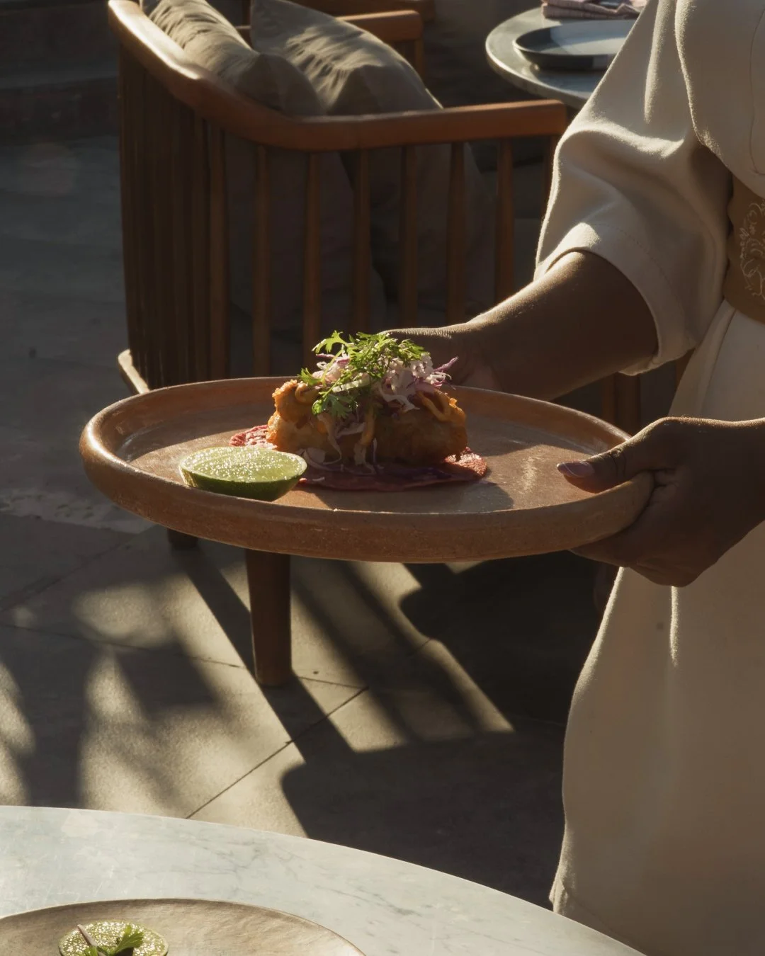 At @ViceroyLosCabos, the experience of place is reflected in every detail, from the flavors on the plate to the warm coastal light that accompanies each moment at the table.