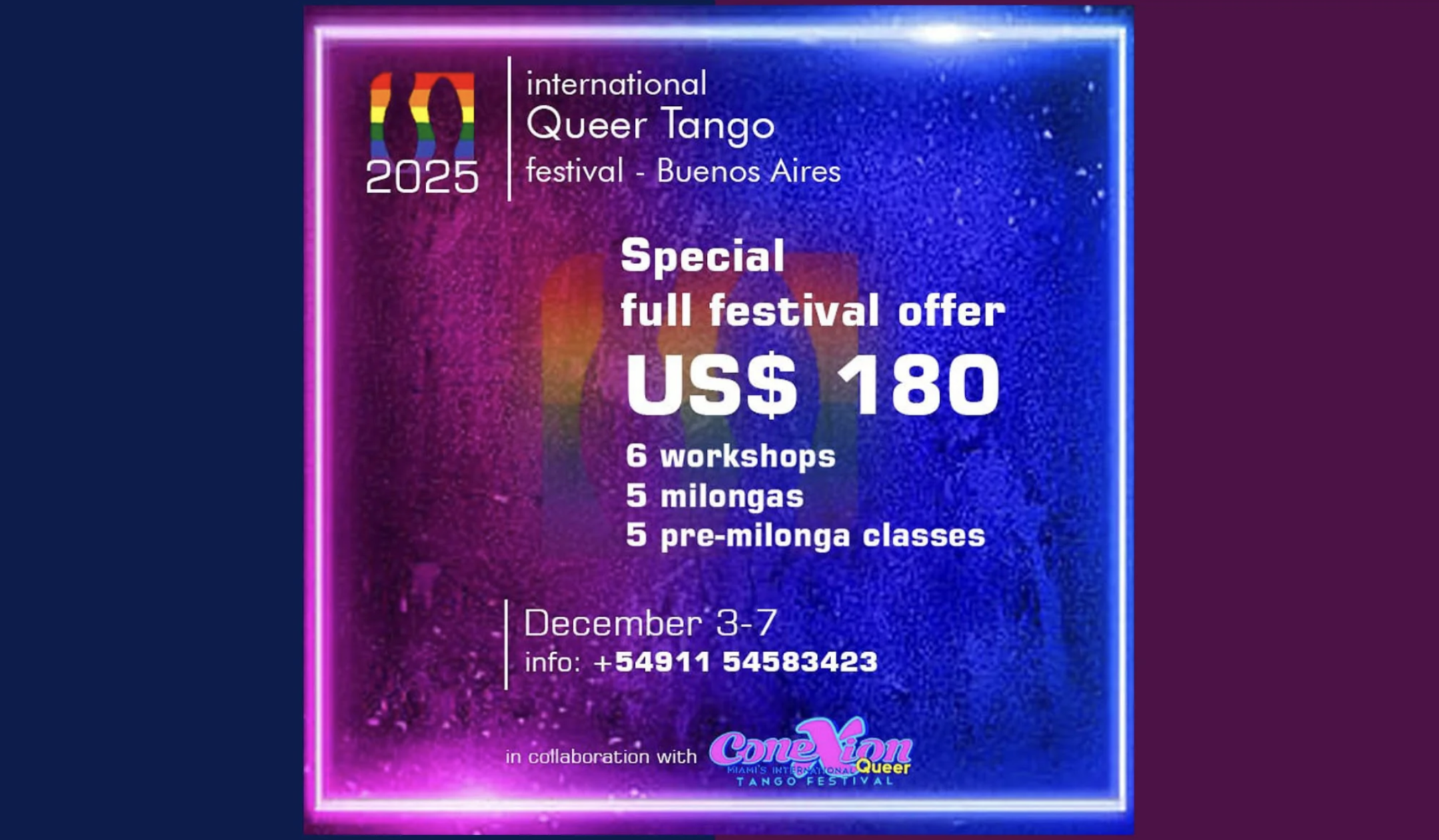 Buenos Aires Queer Tango Festival 2025