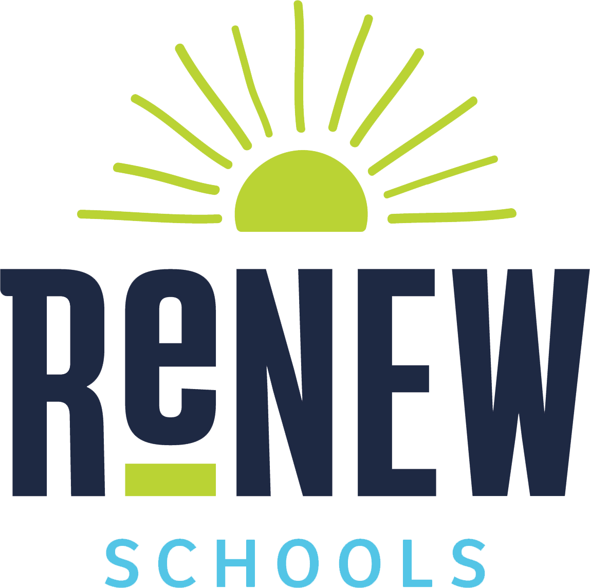 ReNEW Schools logo.