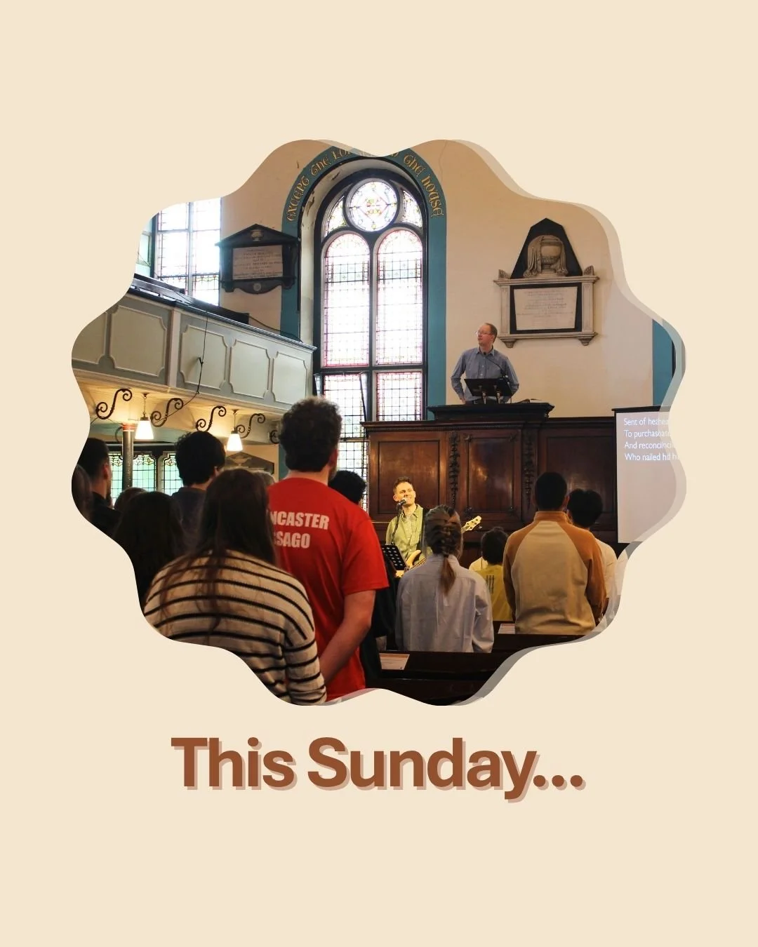 Come join us this Sunday as we carry on our Autumn Sermon Series, "See Jesus, Follow Jesus". This Sunday, we'll look into Mark 8:11-30, "Stubborn blindness". 
We’d love to see you this Sunday at 10am at our High Street buil