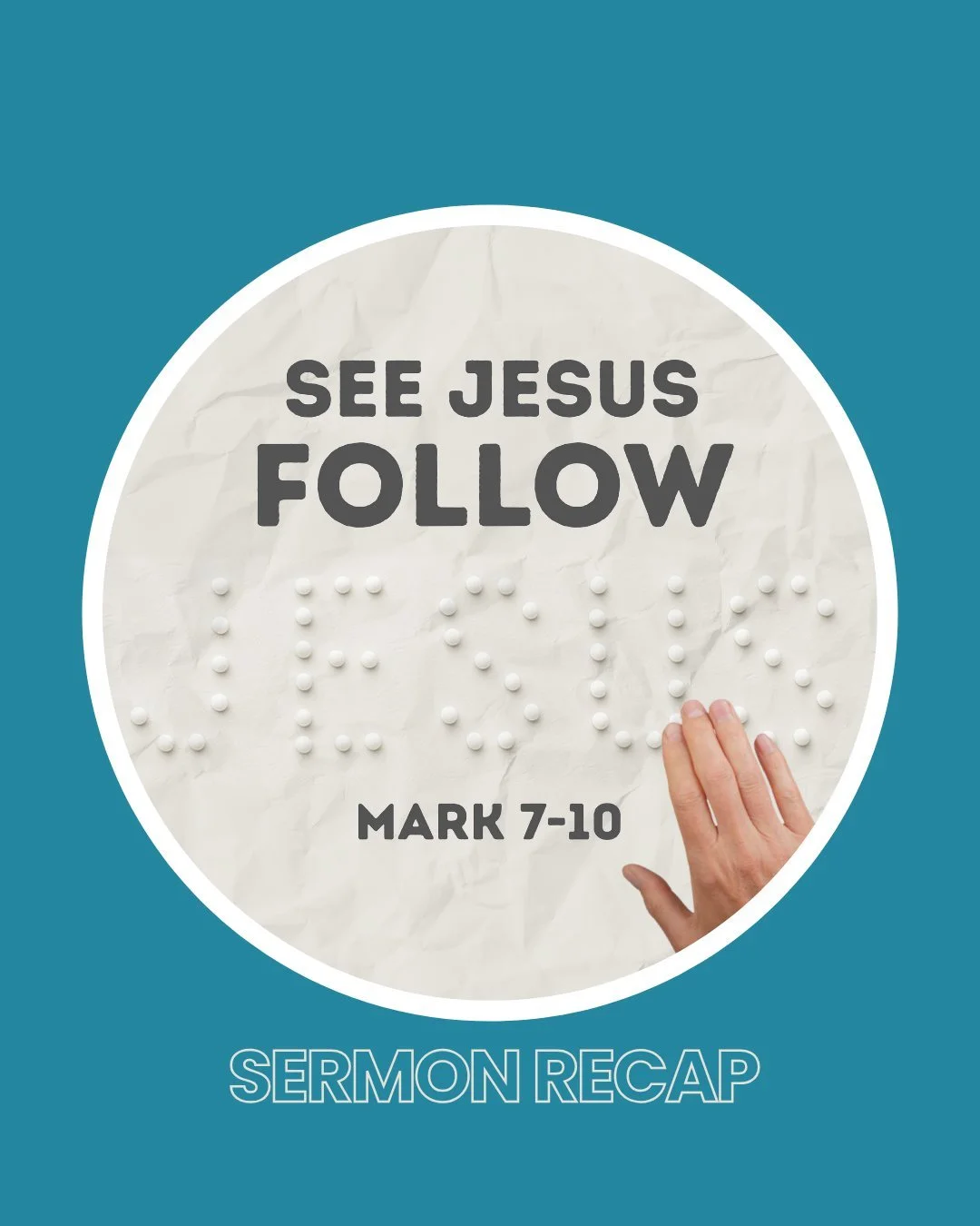 There is more to think about from the sermon why not listen back? To listen back head to the link in our bio.