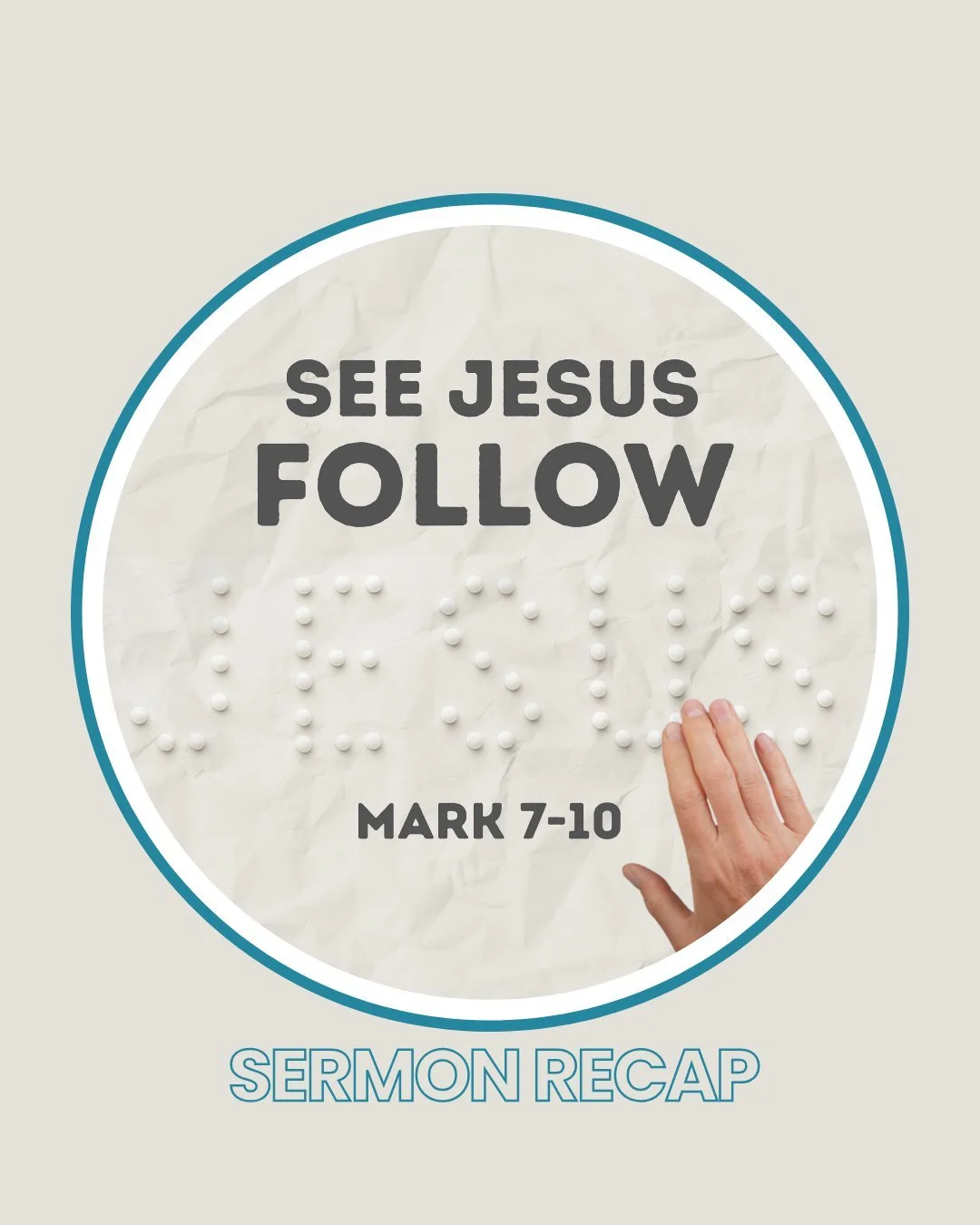There is more to think about from the sermon why not listen back? To listen back head to the link in our bio.