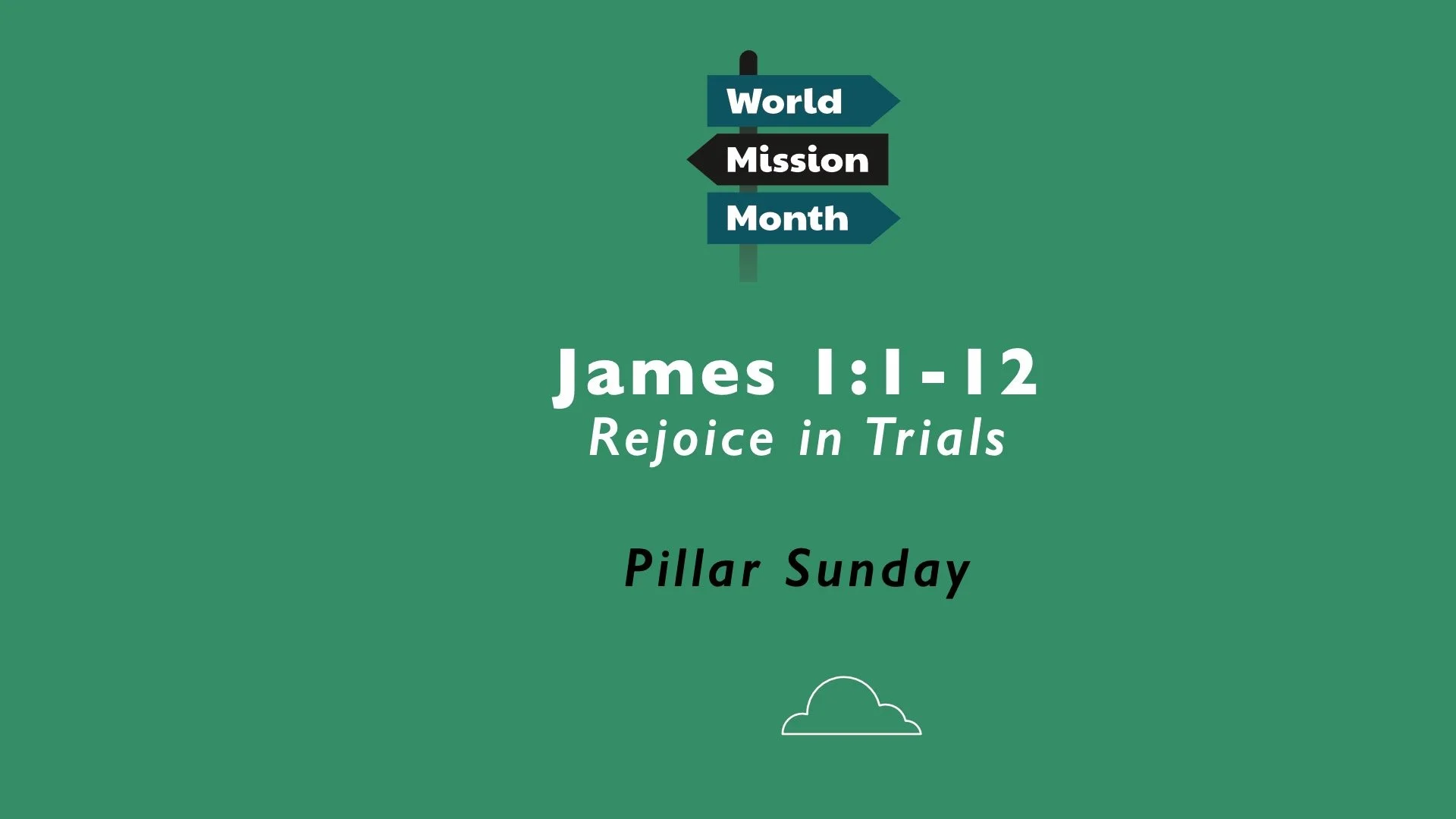 James 1:1-12 - Rejoice in Trials