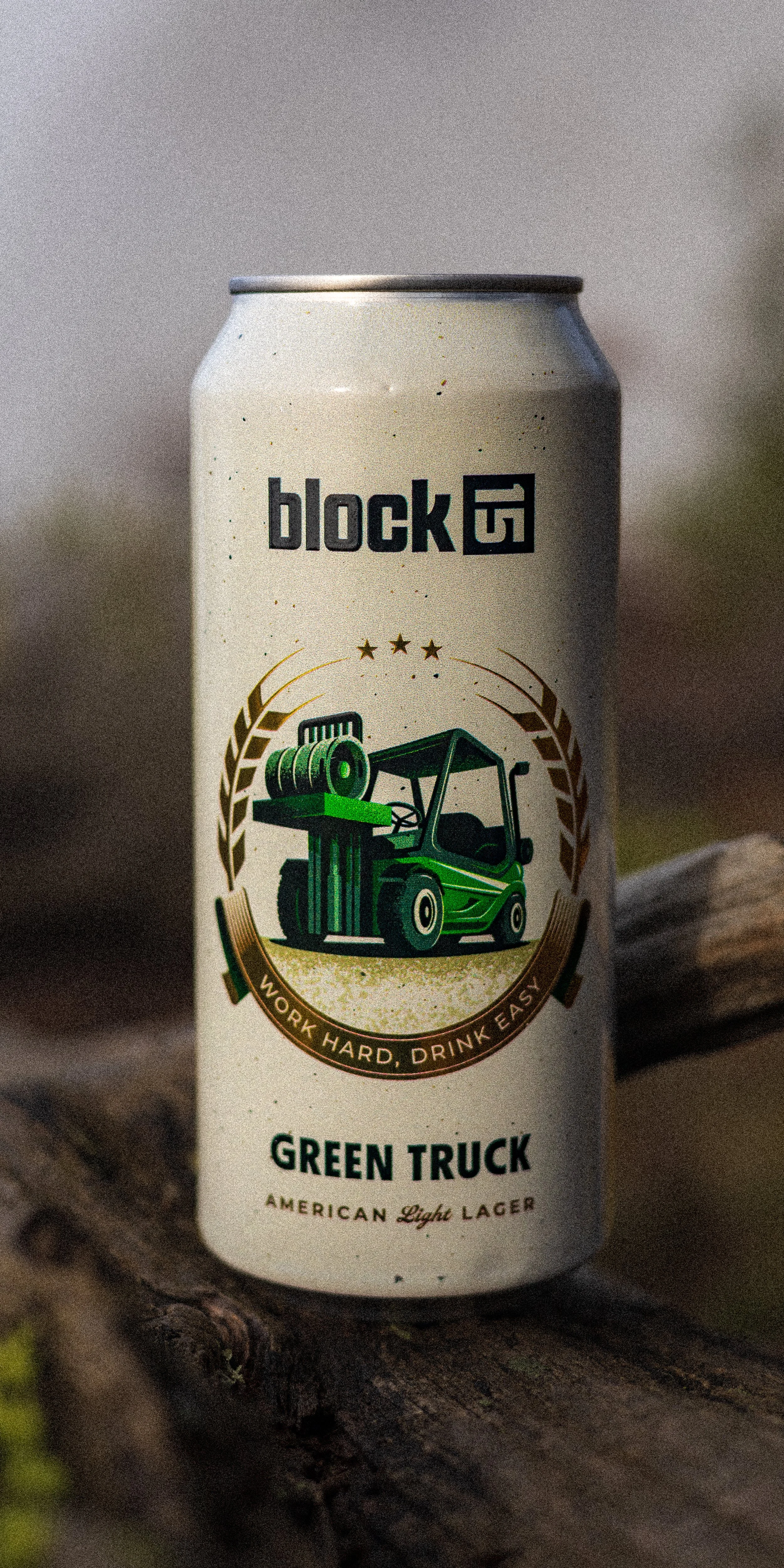 Block 15 Green Truck - Coyote Wall