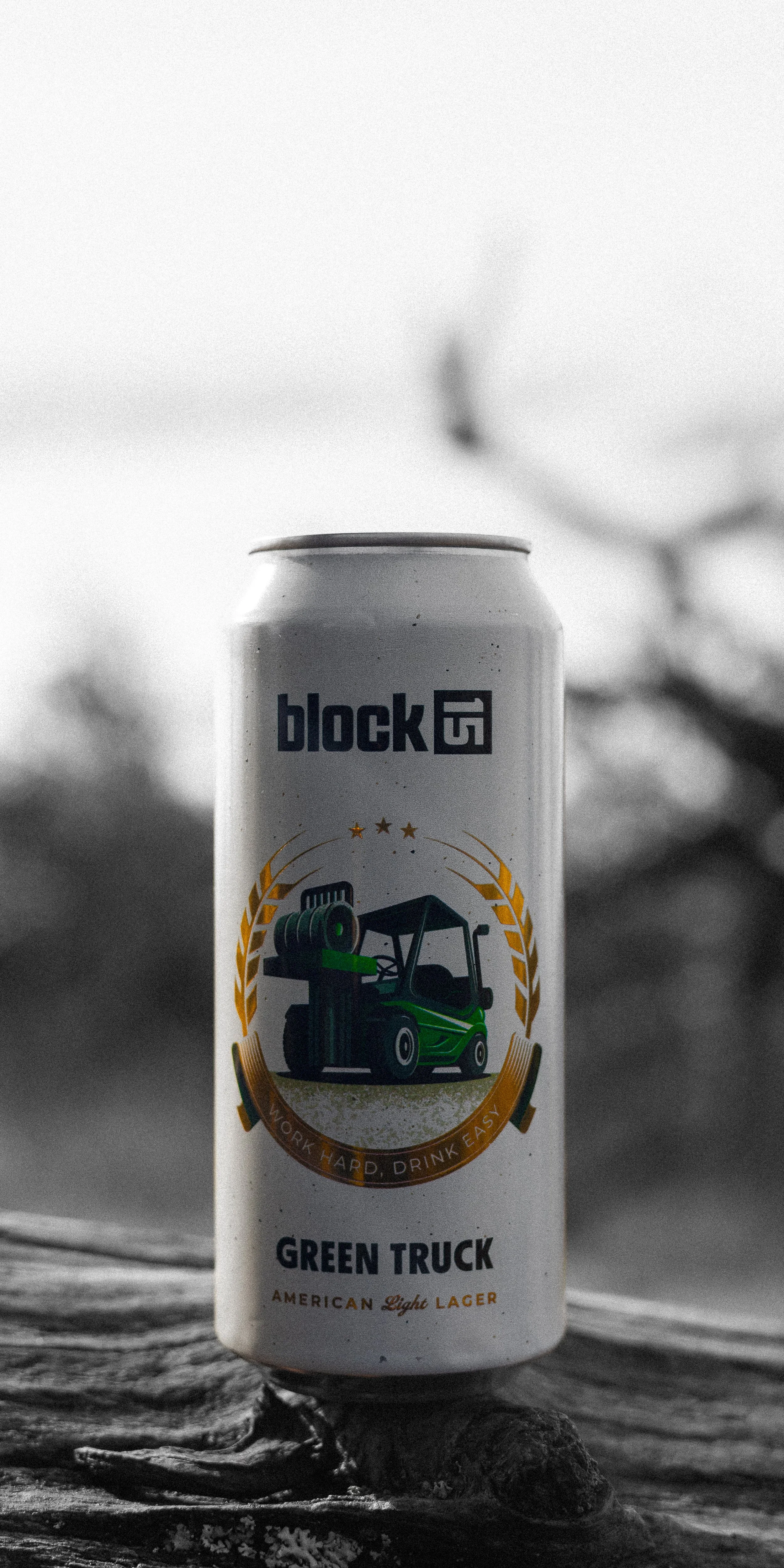 Block 15 Green Truck - Coyote Wall