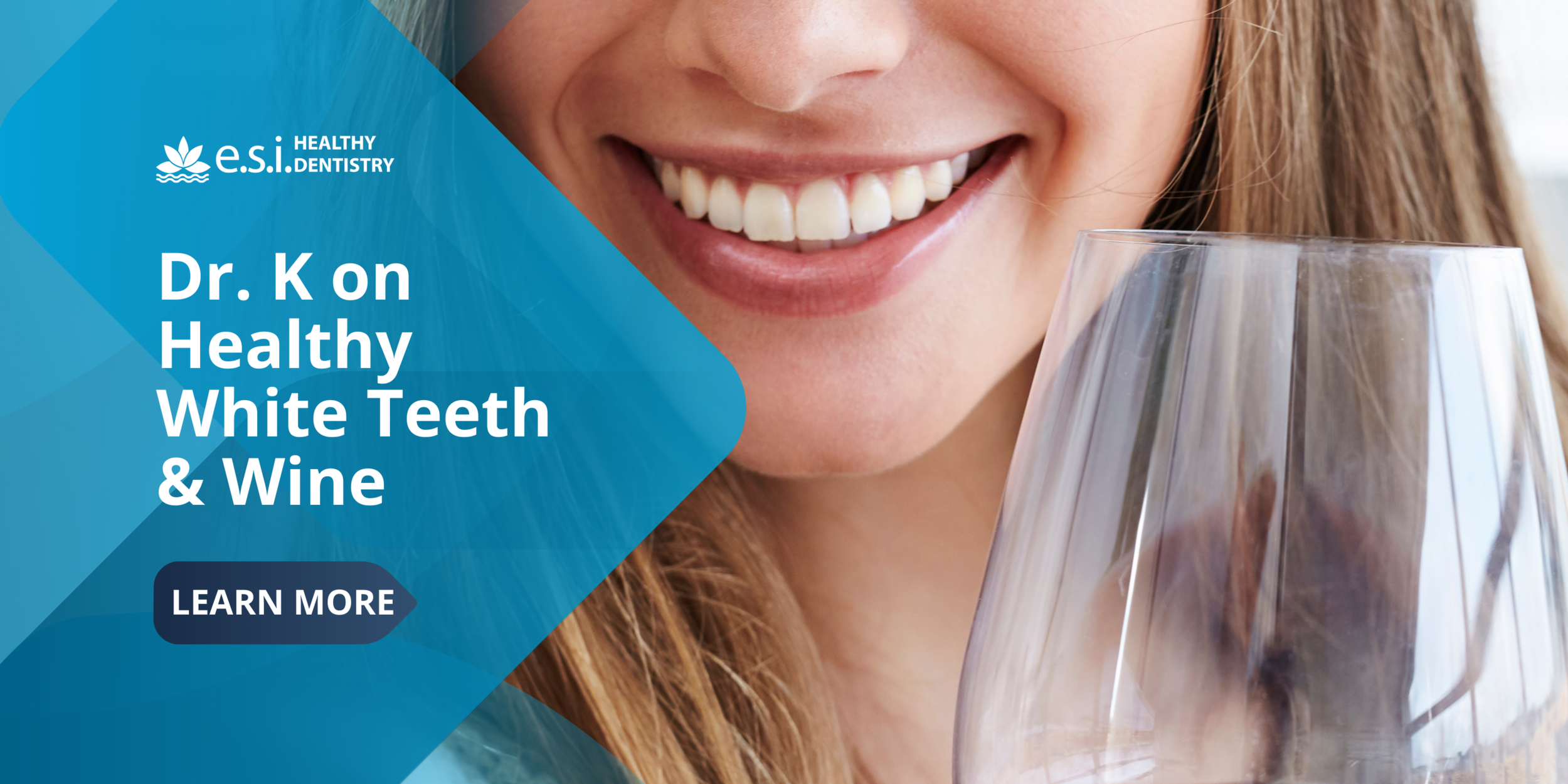 Dr. Kilimitzoglou on Healthy White Teeth and Wine