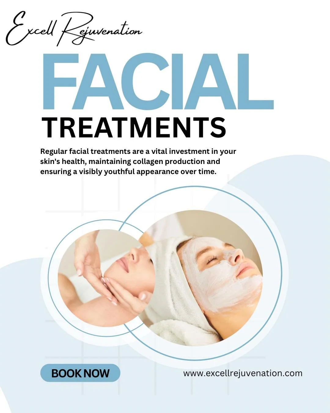 Healthy, youthful skin starts with consistency. ✨

Regular facials support collagen, brighten your complexion, and help your skin age beautifully.
Explore our full lineup of facial treatments at Excell Rejuvenation!

#HealthySkinJourney #IndyFacials 