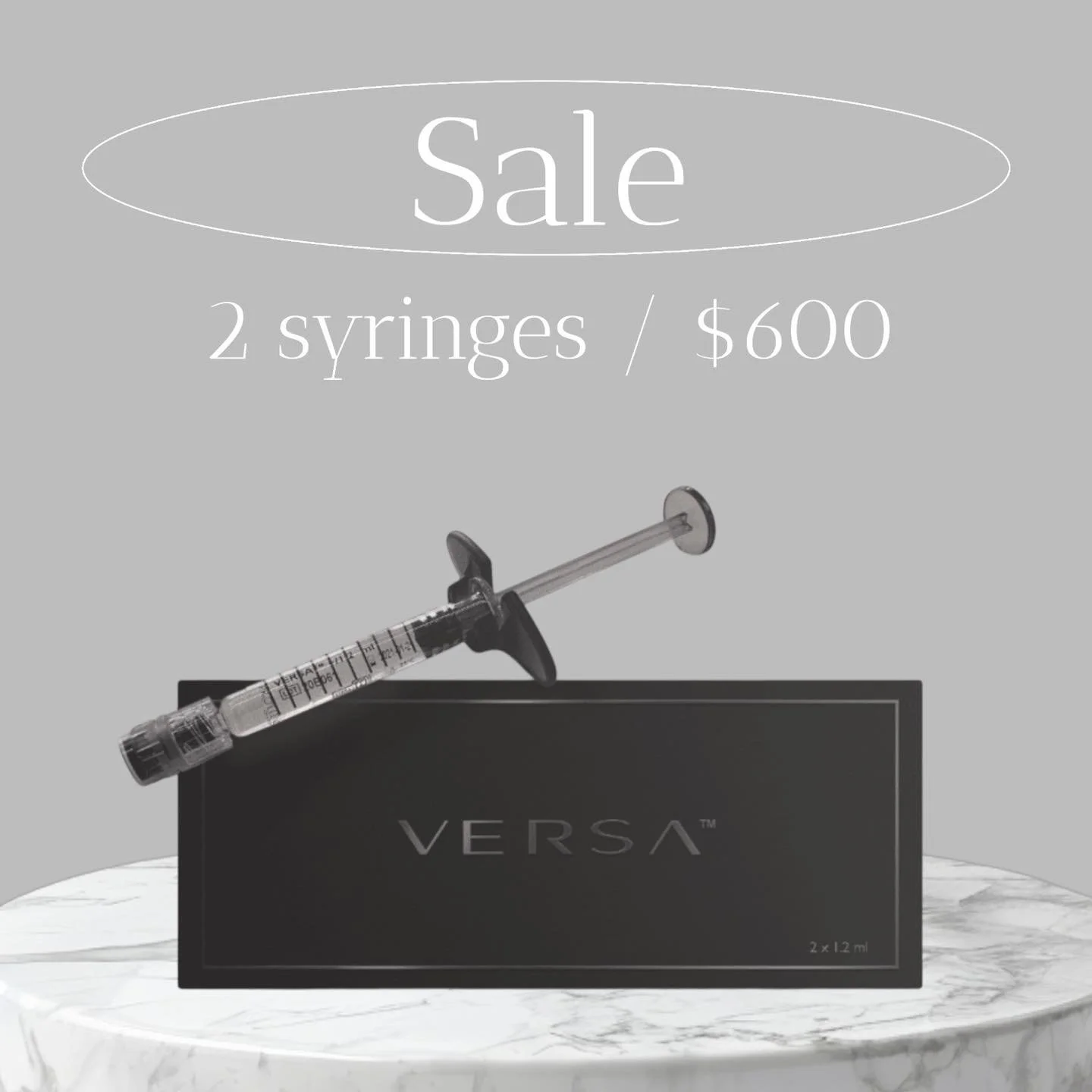 December Deal Alert!❄️
For a limited time, get 2 syringes of Revanesse Versa for only $600 &mdash; our best lip &amp; line-refining offer of the season!

Perfect for refreshing your look before the holidays or starting the new year glowing.

Must be 