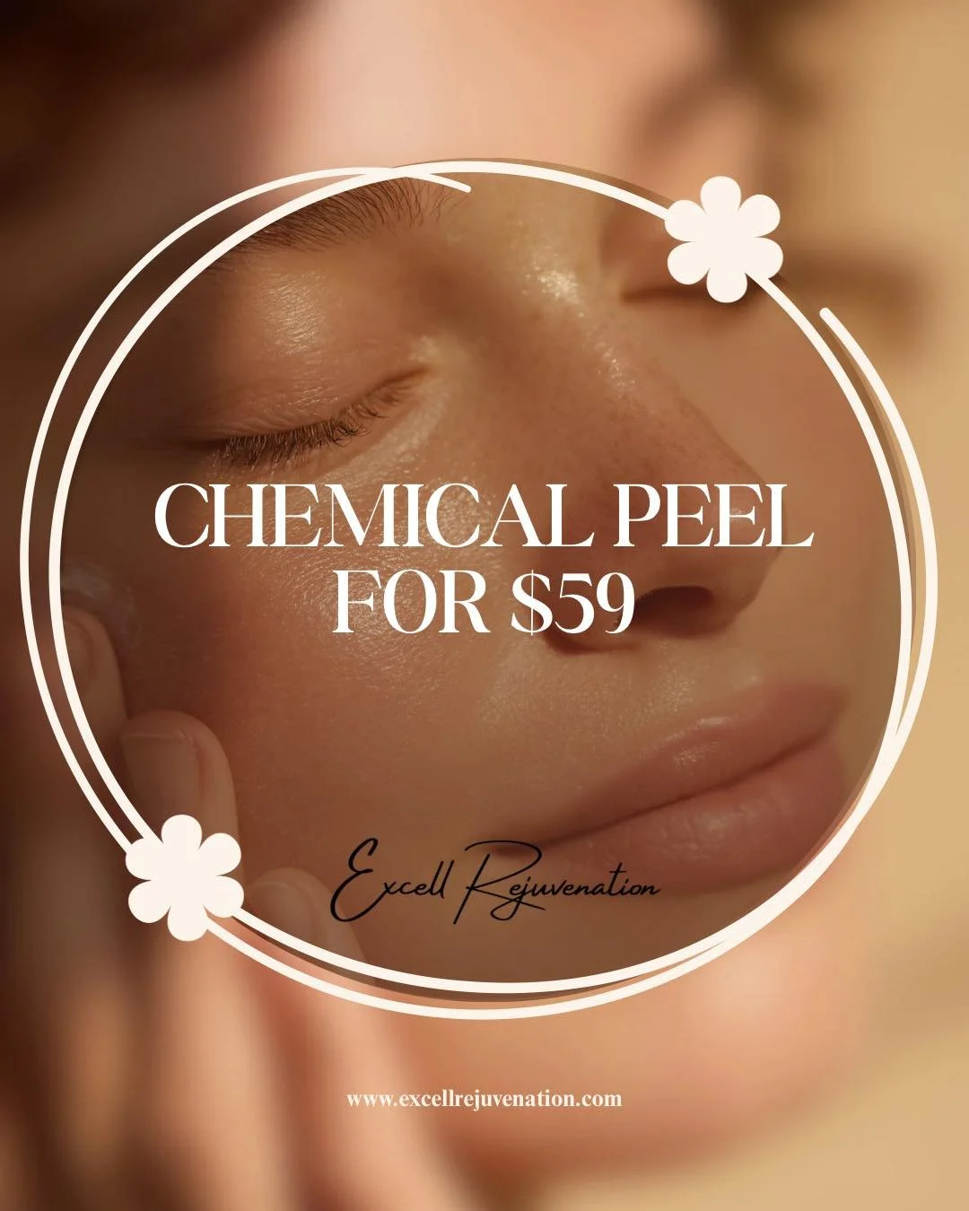 ❄️ December Special ❄️
Refresh your skin this season with a Societ&eacute; Chemical Peel for just $59

Reveal brighter, smoother, more radiant skin&mdash;just in time for the holidays.

📞 Call or DM us to schedule

#SocieteSkincare #SocietePeel #Che