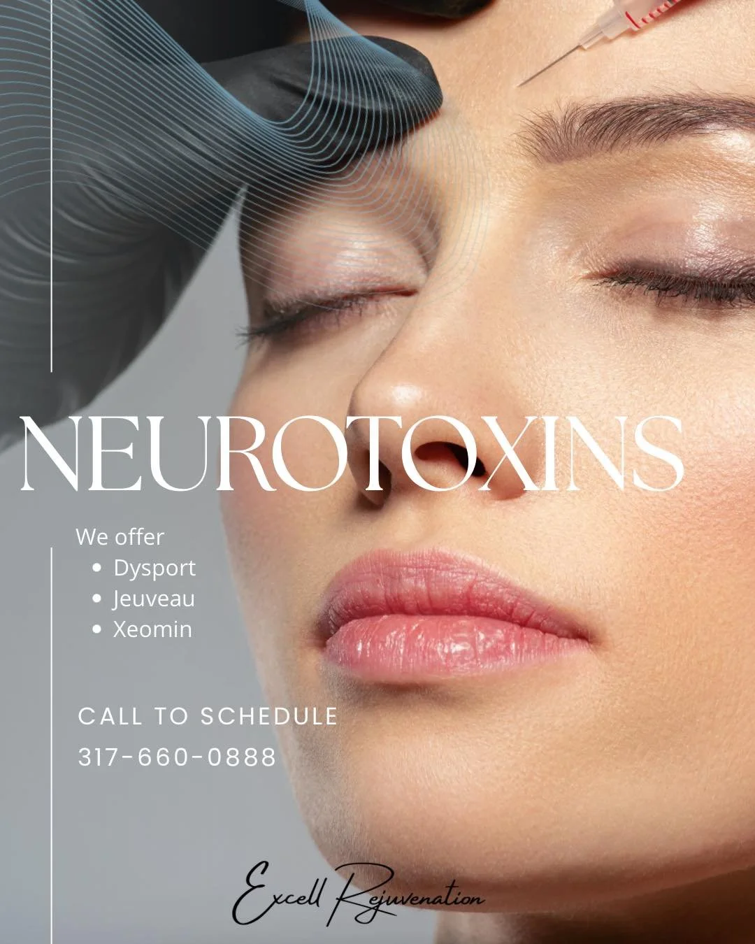 Smooth. Refreshed. Still you. 🦋
At Excell Rejuvenation, we customize every treatment to your goals using the neurotoxin that&rsquo;s right for you.

We offer:
💉 Dysport &ndash; fast-acting &amp; great for natural movement
💉 Jeuveau &ndash;  long l