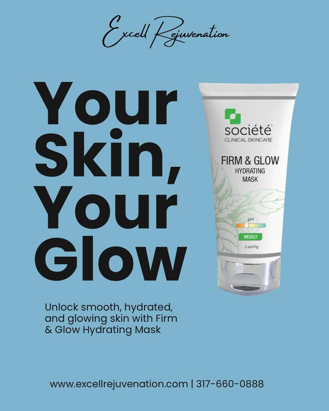 ✨ Firm. Lift. Glow. ✨
Meet Societ&eacute;&rsquo;s Firm &amp; Glow&mdash;the treatment your skin has been waiting for.

This advanced facial is designed to:
✔️ Firm + tighten the skin
✔️ Boost collagen + elasticity
✔️ Instantly enhance radiance
✔️ Smo