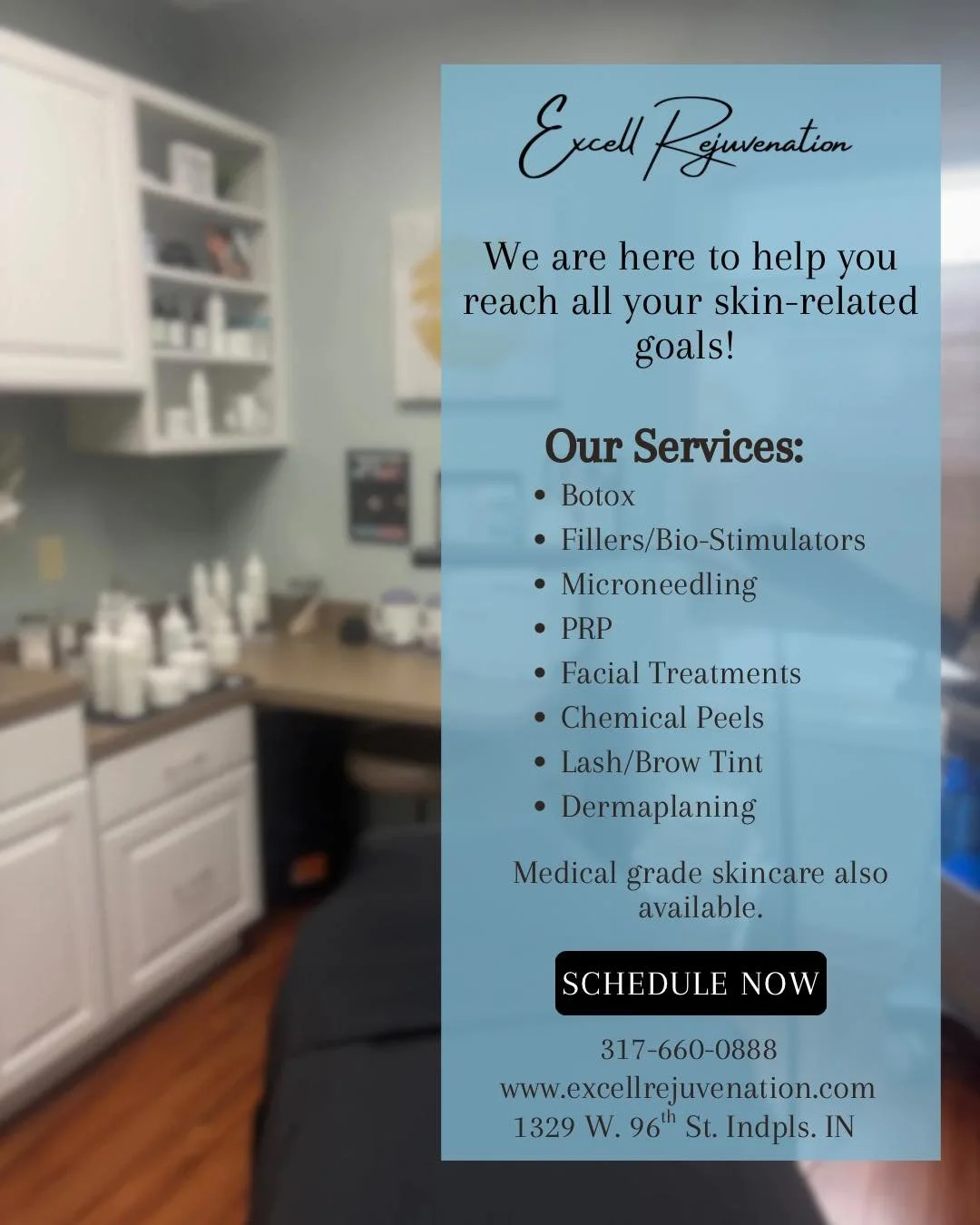 We&rsquo;re here to help you reach all your skin goals 🦋

Whether you&rsquo;re looking for subtle refresh or full rejuvenation, we&rsquo;ve got you covered:

💉 Neurotoxins like Botox (smooth &amp; soften)
💋 Fillers + Biostimulators (enhance &amp; 