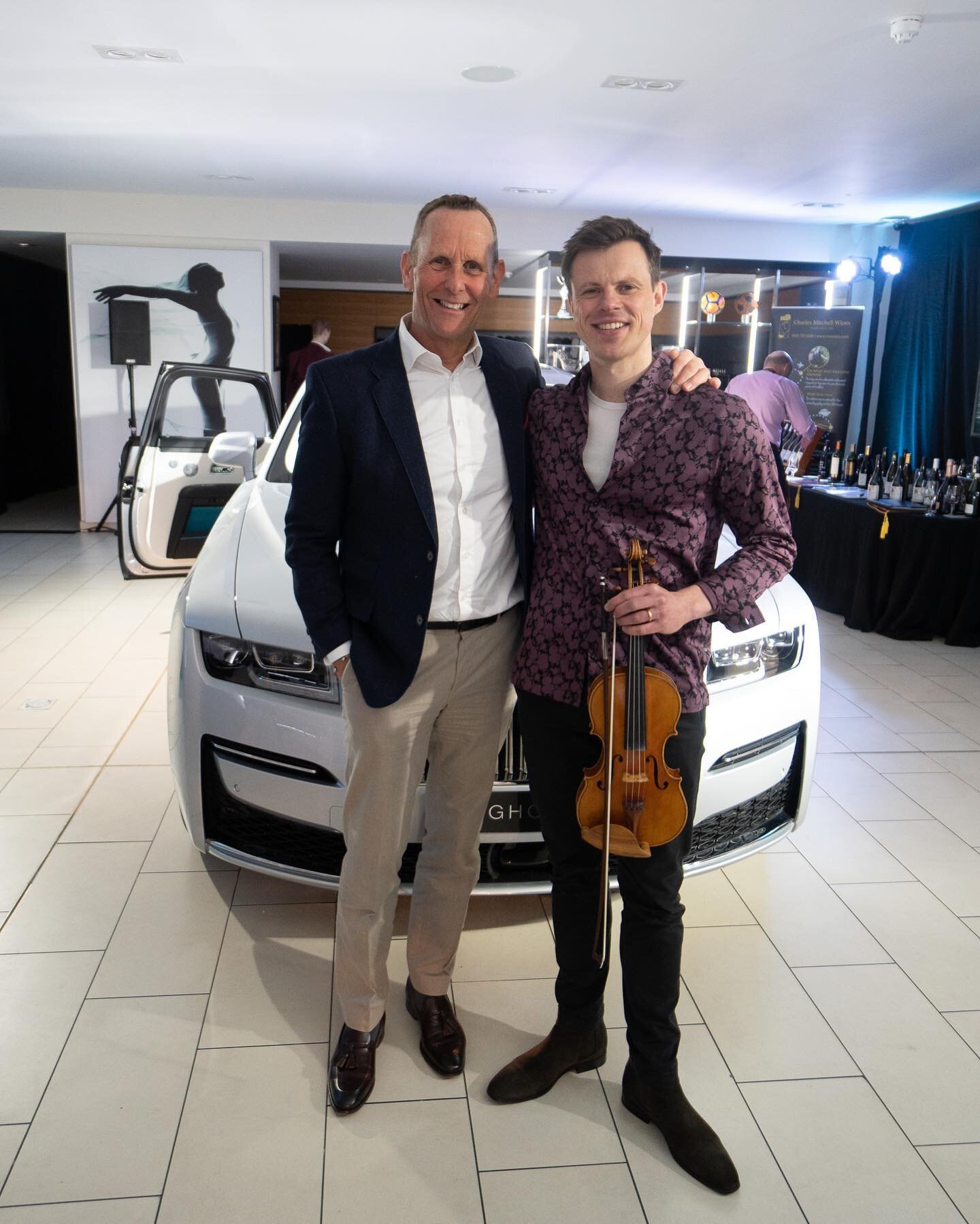 It was a huge privilege to be invited to perform my new Manchester Music set at Rolls Royce Manchester. It was such a wonderful evening @rollsroycemcr. The unveiling of the uniquely bespoke one-of-one inspired by Manchester Rolls Royce Ghost. Many th