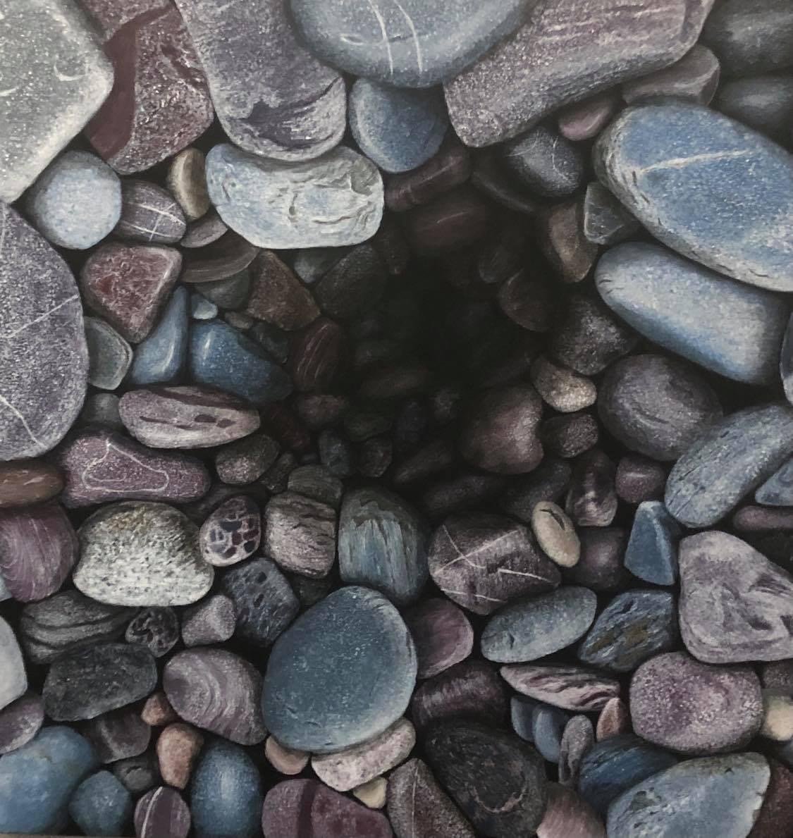 The Abyss at Red Cove near Fairhaven, acrylic on panel, 20 x 20 inches, 2021, NFS