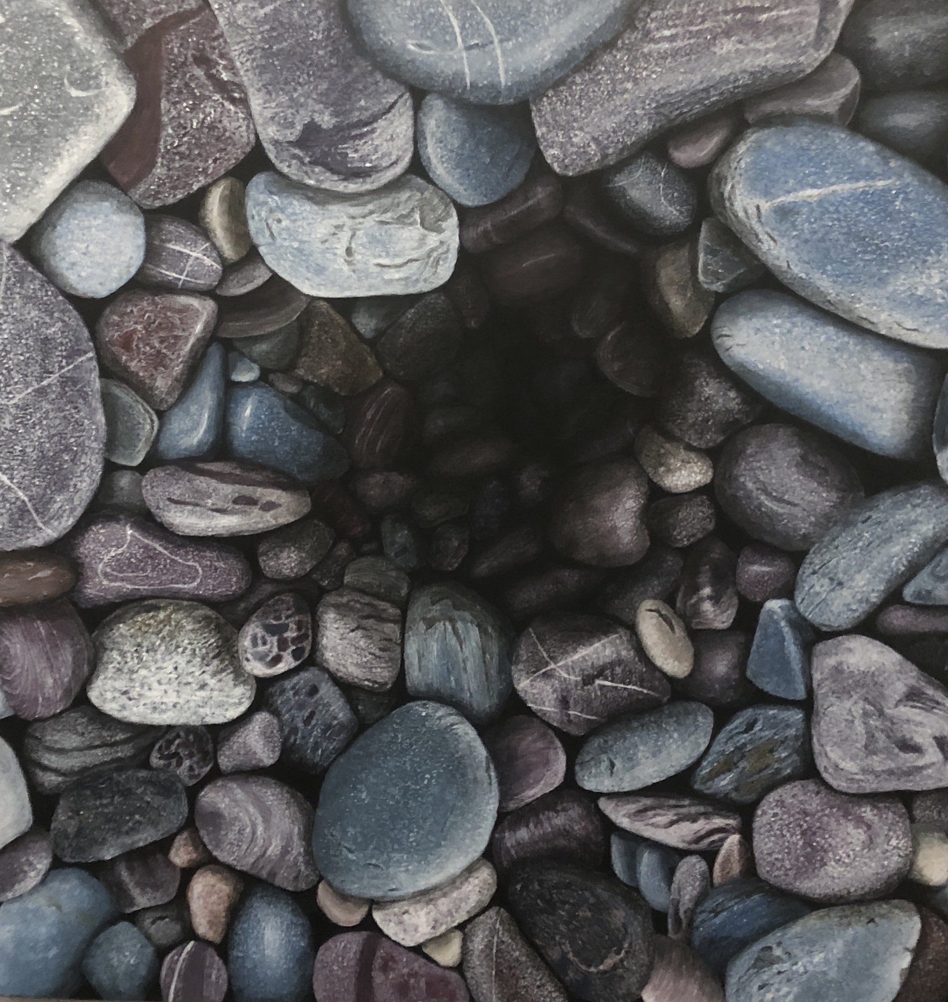 The Abyss, Fairhaven, acrylic on panel, 20 x 20 inches, NFS